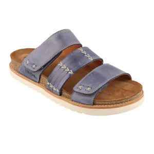 Great Comfort Slip Fit Sandals Taos Tremendous Slide Sandal (Women) - Dark Blue