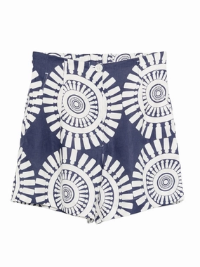 All Purpose Wear FAIZAH Short in Zeina Navy