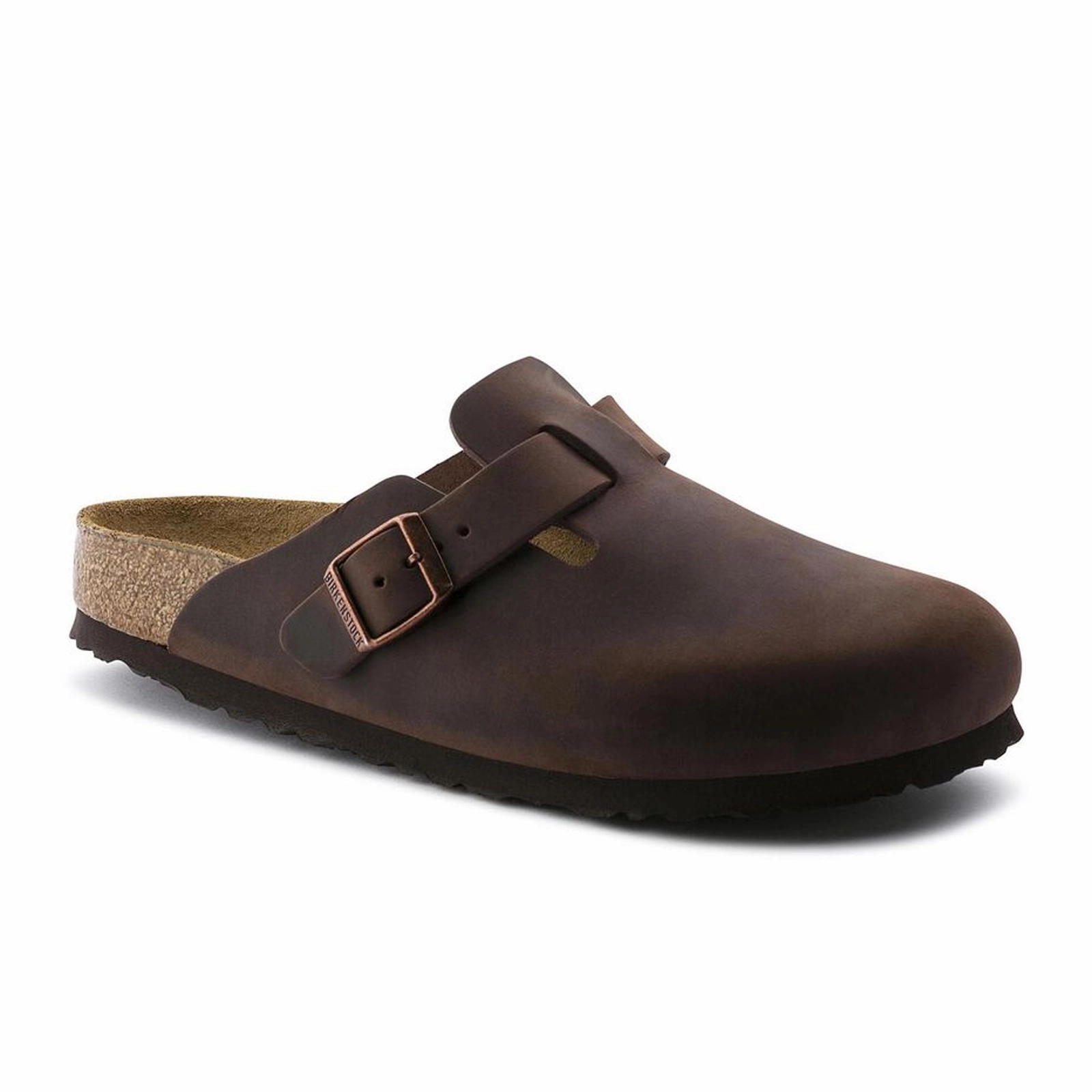 Neat Appearance Birkenstock Boston Soft Footbed Clog (Unisex) - Habana Oiled Leather