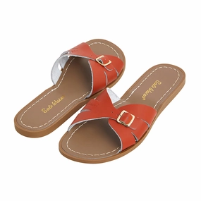 Classic Slide Paprika Womens Sandal Synthetic Weave Style Match
