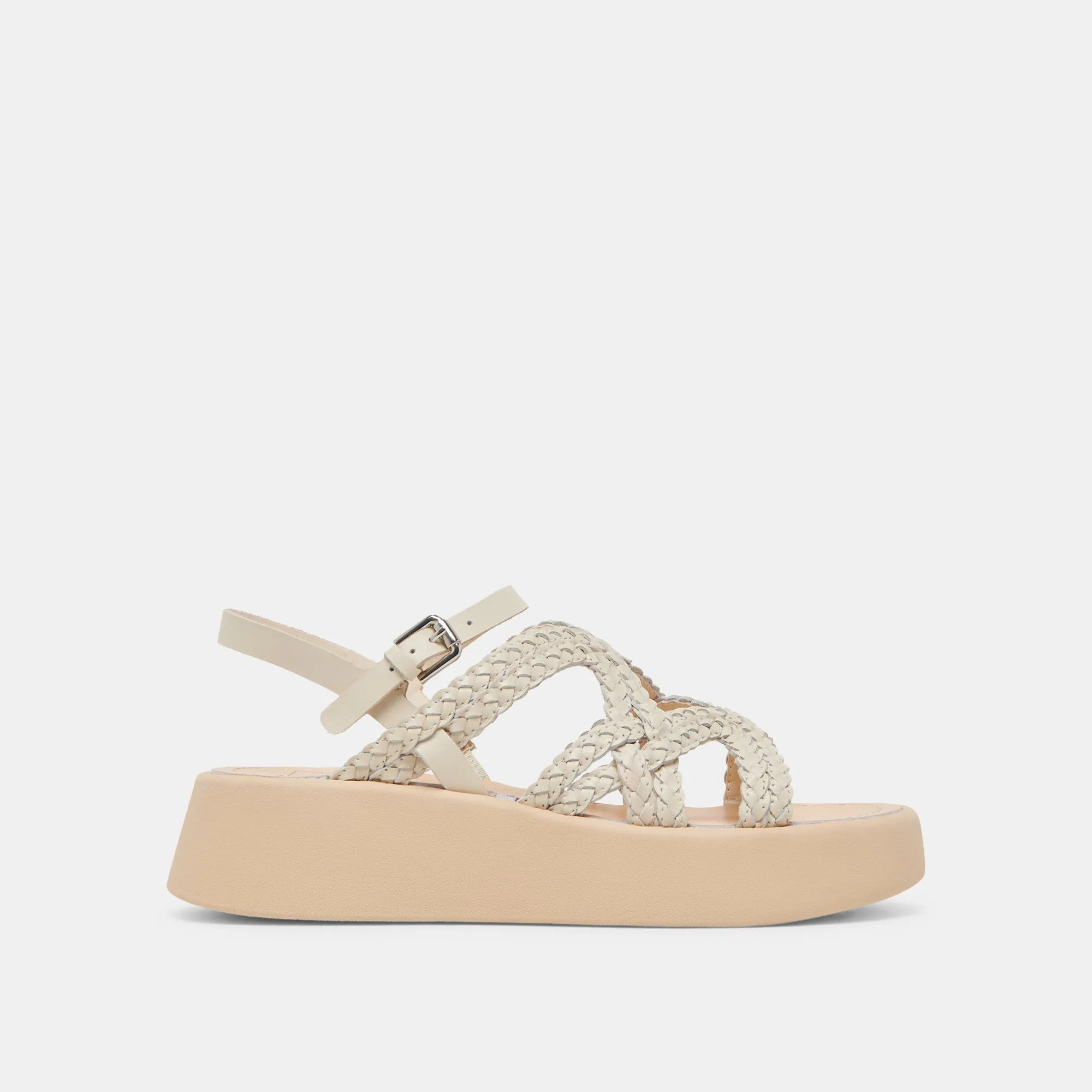 GATSBY SANDALS CREME LEATHER walking - style