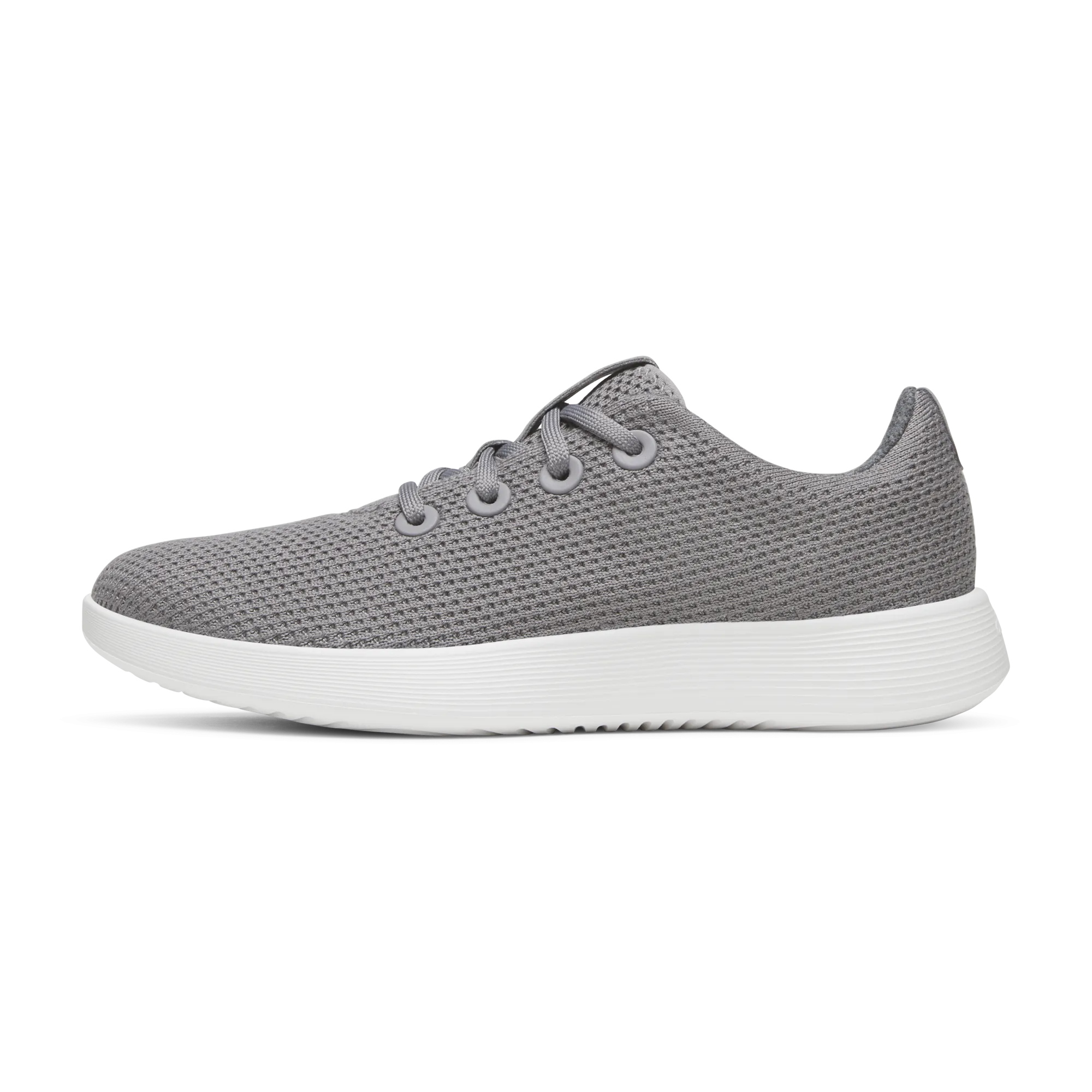 Men's Tree Runner NZ - Medium Grey (Blizzard Sole) Smooth ride Breathable surface