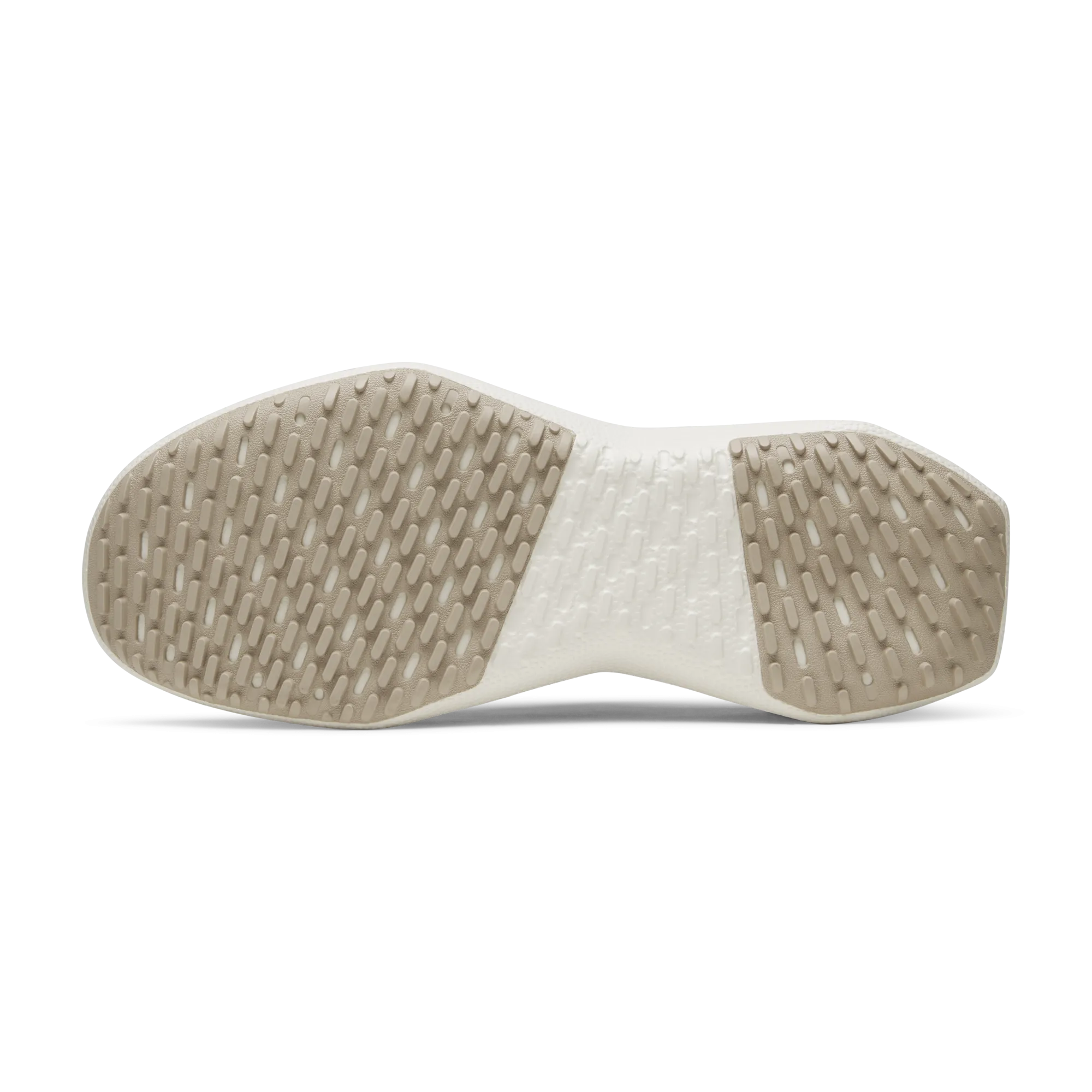 Men's Wool Dasher Mizzle - Stony Cream (Natural White Sole) Ergonomic Footbed Shape