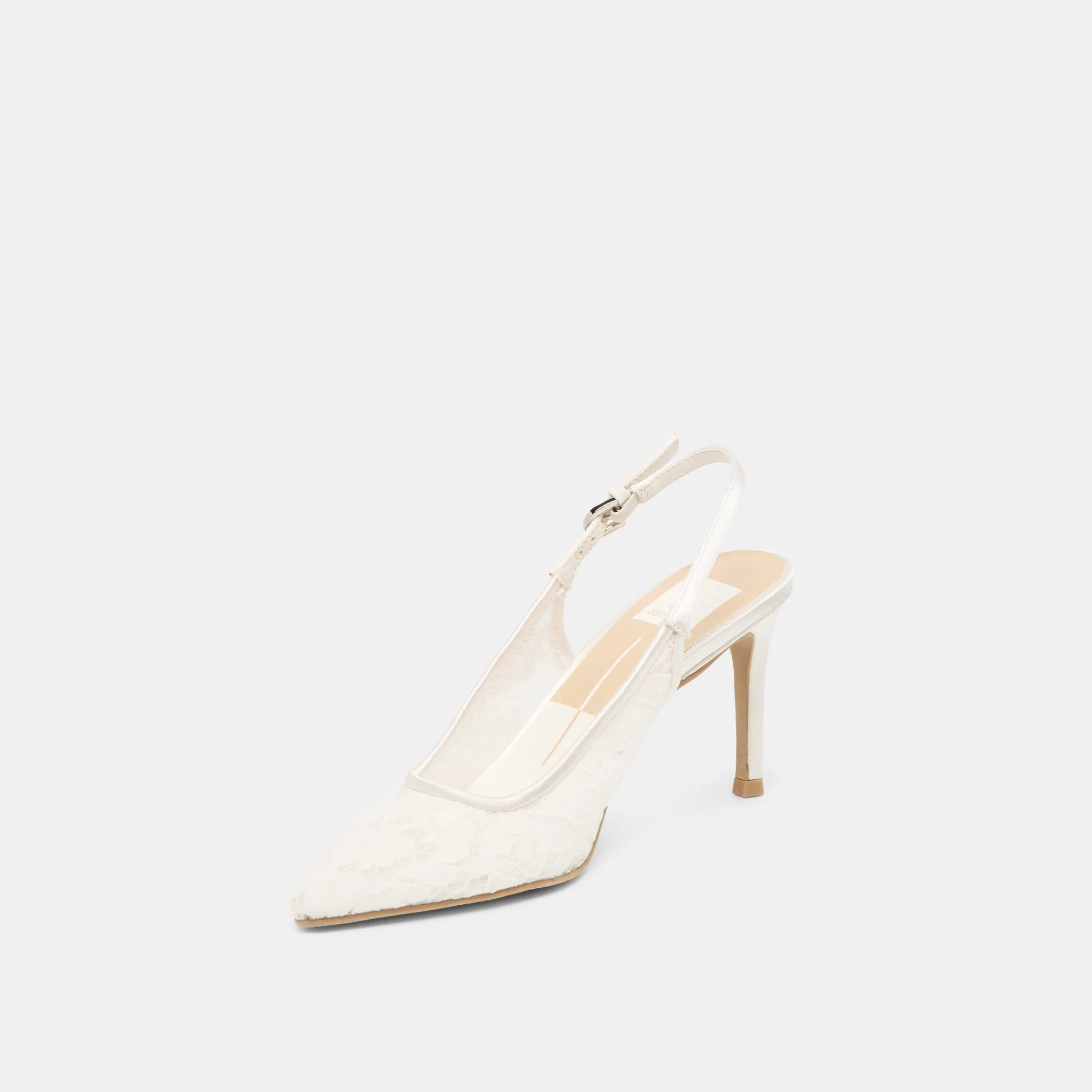 YAMI HEELS TRUE WHITE LACE TPUOutsole