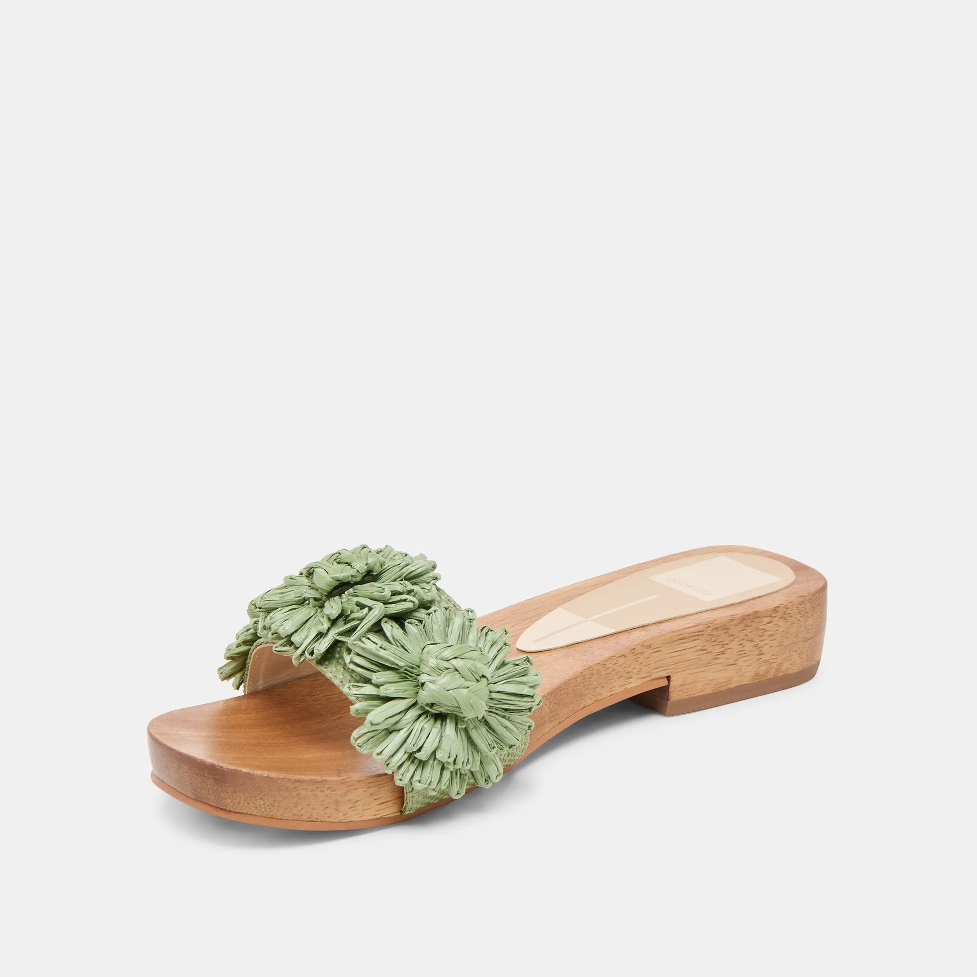 ARIENA SANDALS JADE FLORAL RAFFIA walking - style Sustainable Soles