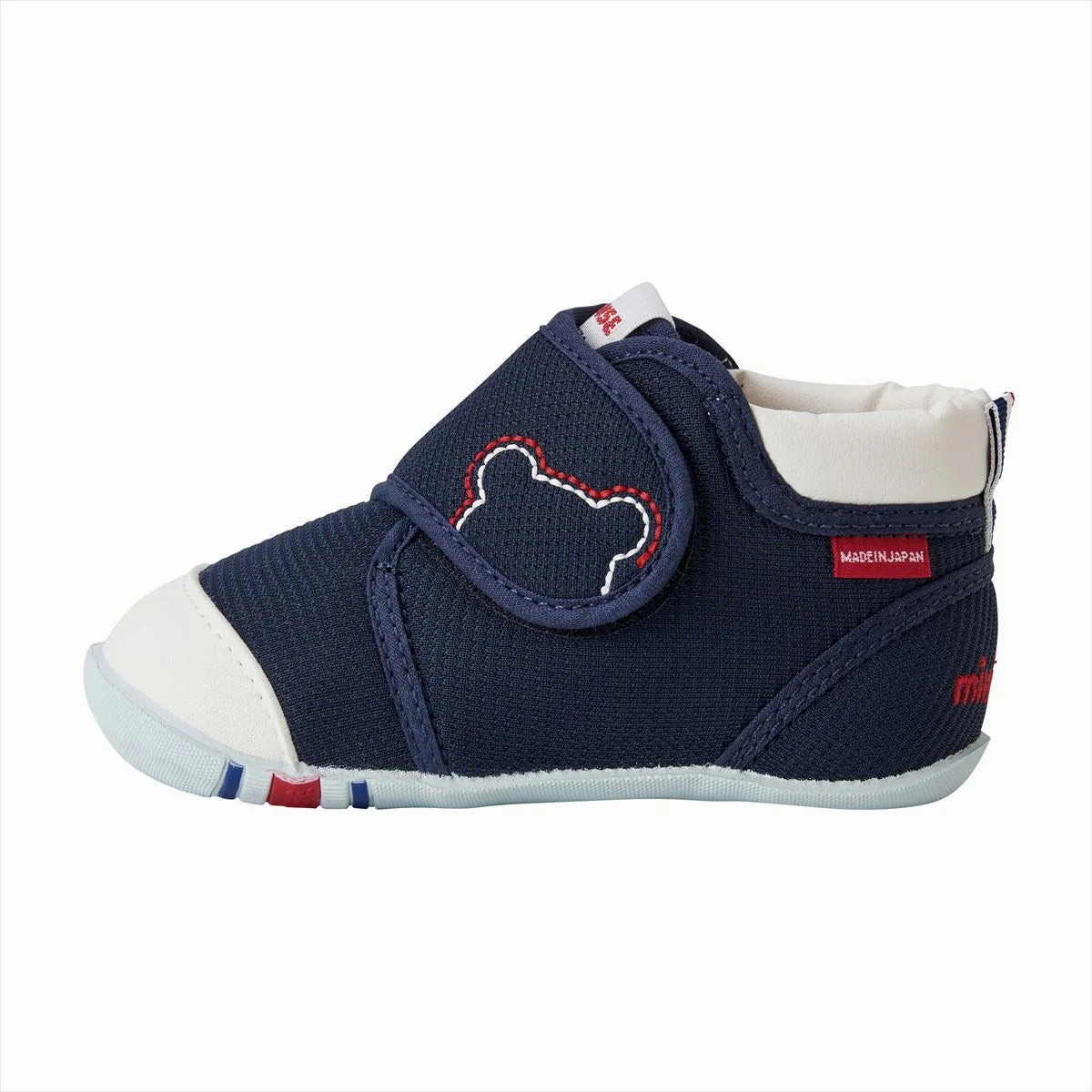 Dynamic Flex System Flexible Midsole Miki House My First Walker Shoes - Classic Navy
