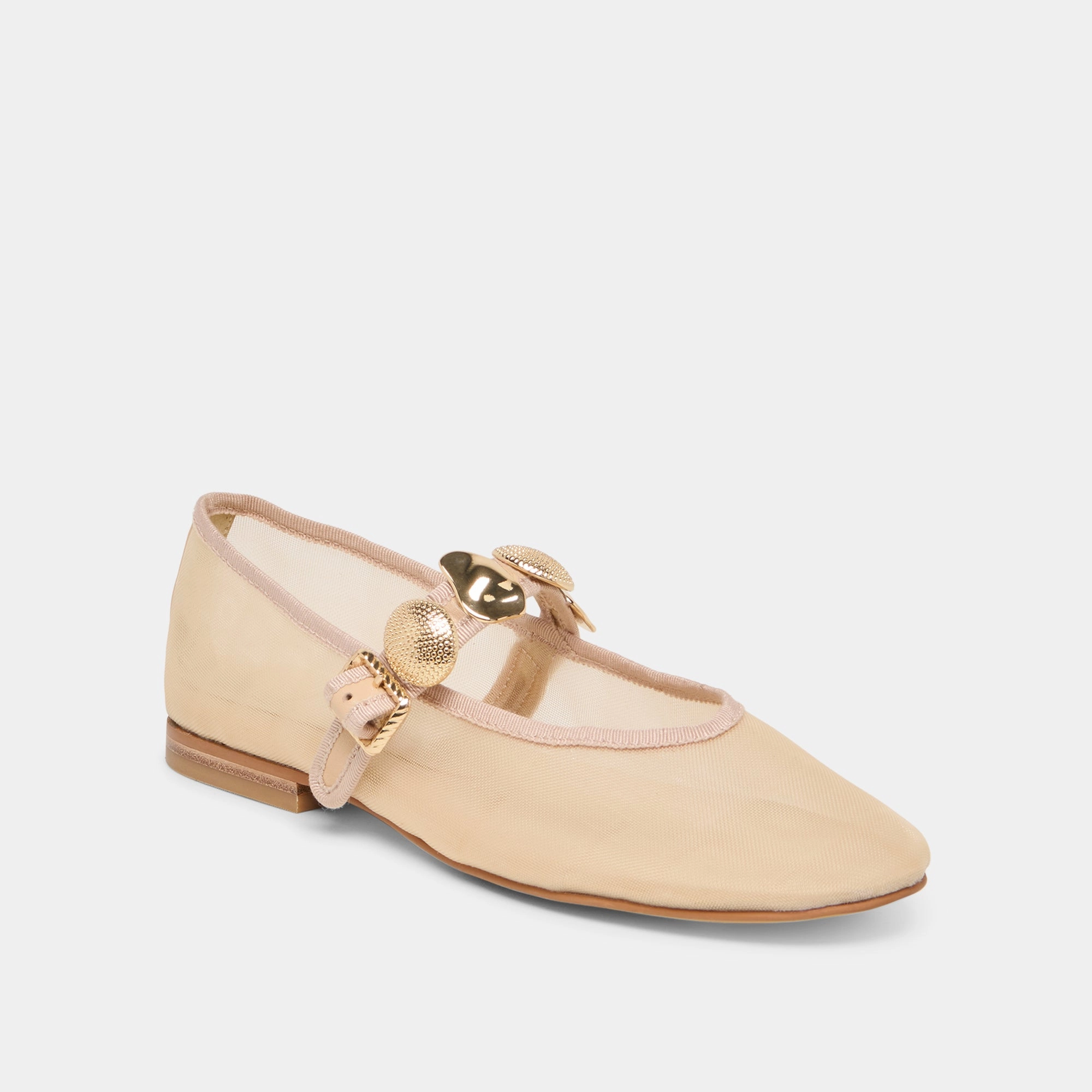 RELAN MESH BALLET FLATS FRENCH VANILLA MESH Luxury Pumps