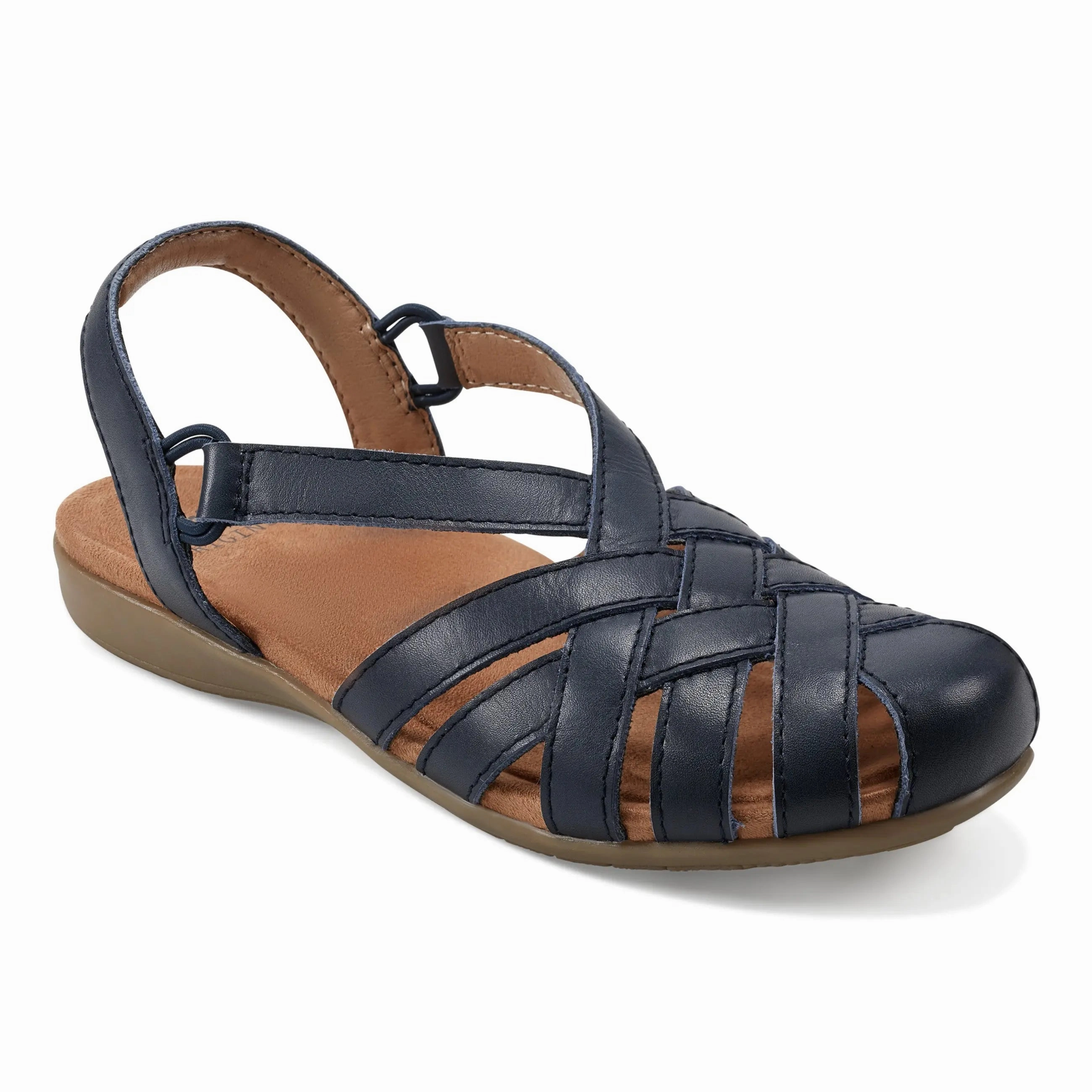Berri Woven Casual Round Toe Slip-on Sandals Coast Step