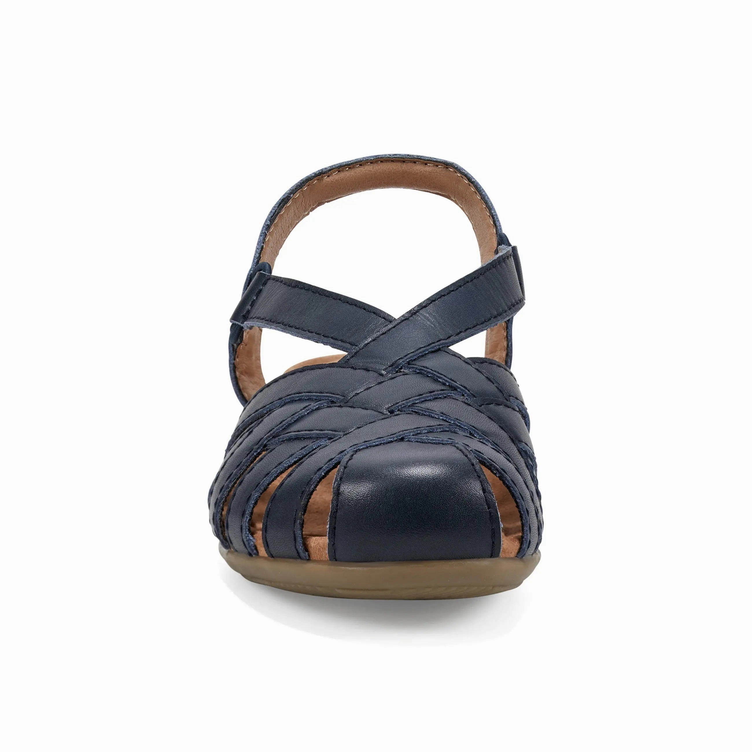 Berri Woven Casual Round Toe Slip-on Sandals Air Vent