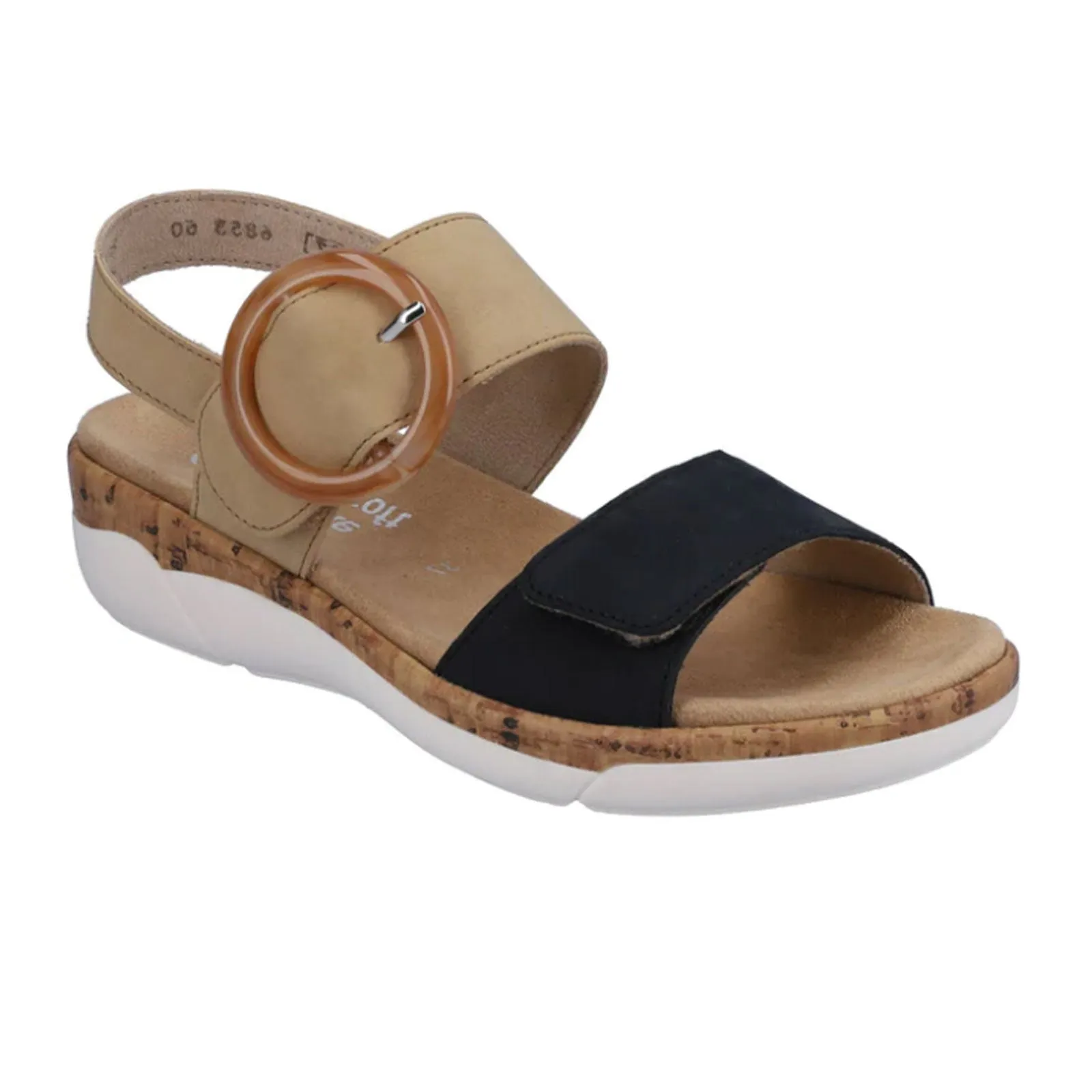 Remonte Jocelyn R6853-60 Backstrap Sandal (Women) - Pazifik/Sand Relaxed Outdoor