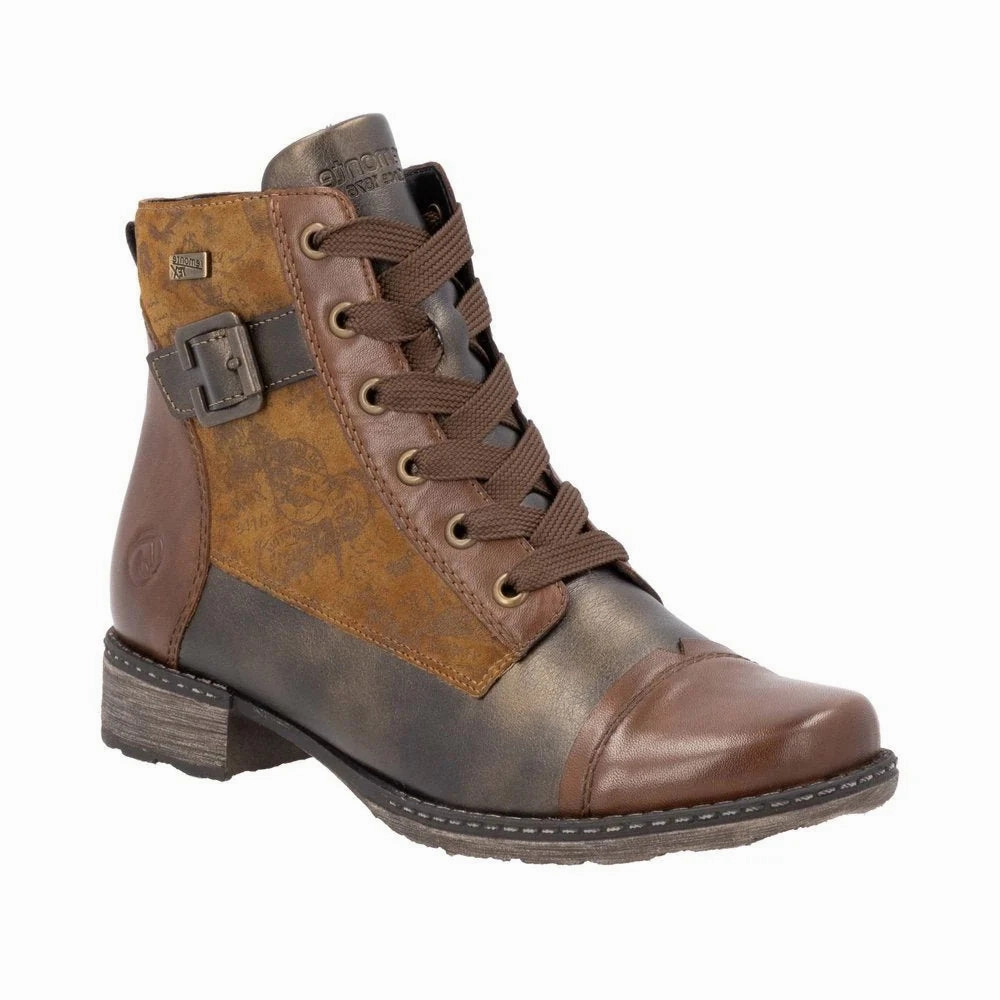 REMONTE WOMENS D4381-24 - CHESTNUT Cushioned Insole