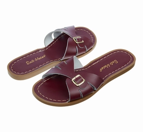 Classic Slide Claret Womens Sandal Customizable Pastel Soft