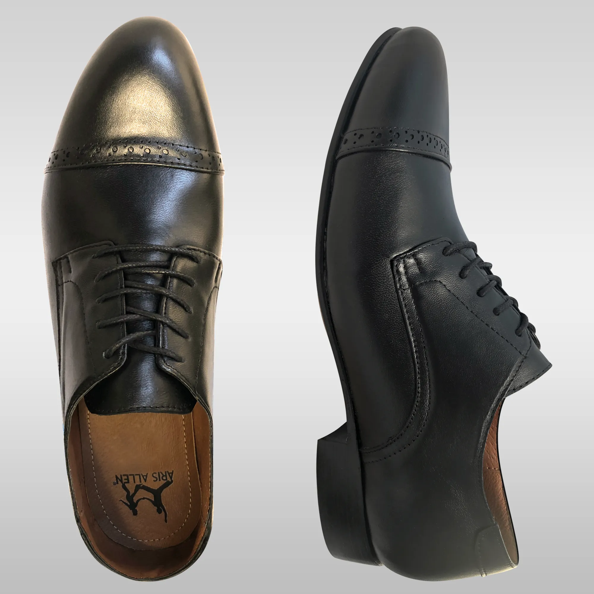 first Aris Allen 1932 White Captoe Swing Dance Shoes