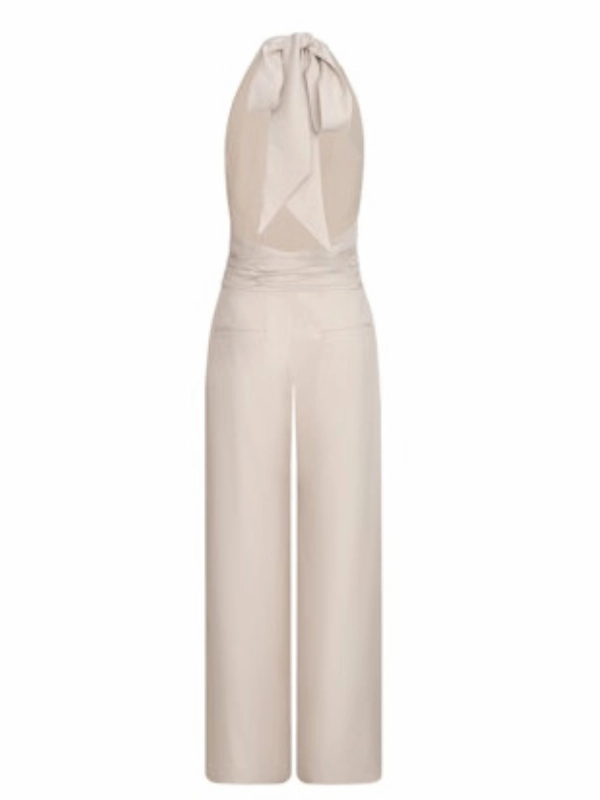 Music Premium Street Men Resplandores Halter Jumpsuit in Sand