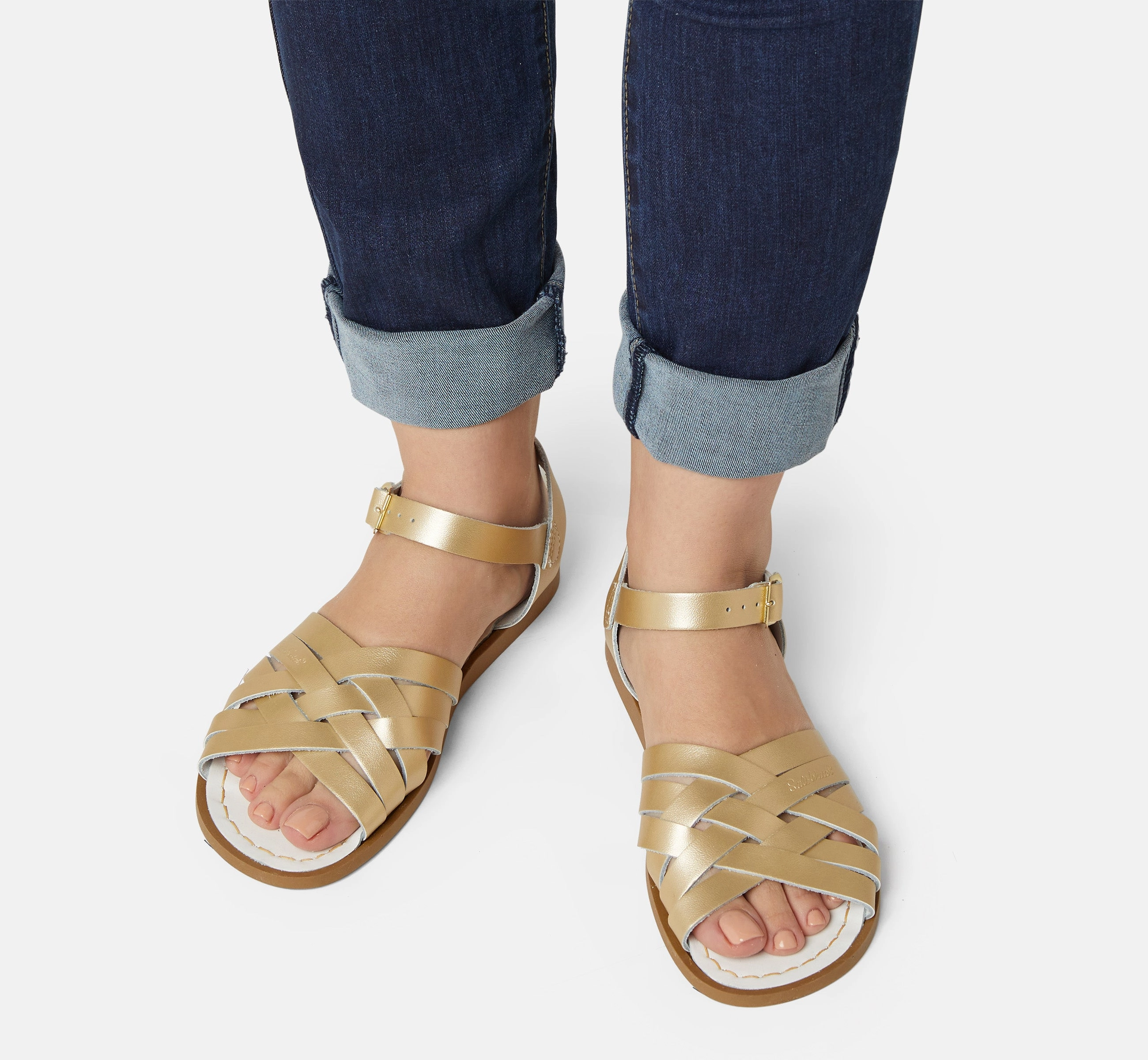 Comfort Sandals Retro Gold Womens Sandal