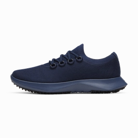 Impact protection Women's Wool Dasher Mizzle - Deep Navy (Hazy Indigo Sole)