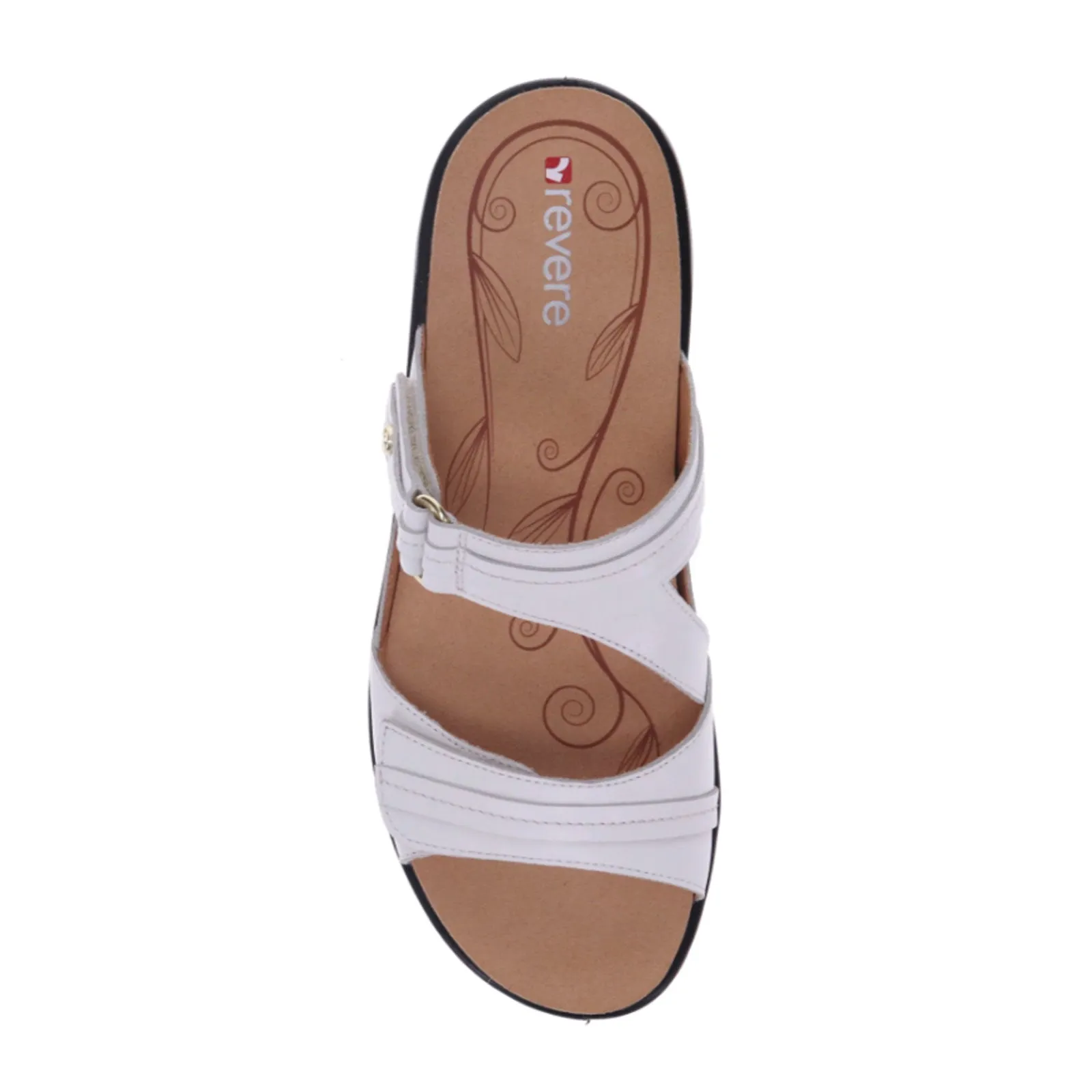 Revere Rio Slide Sandal (Women) - Coconut Relax Footwear