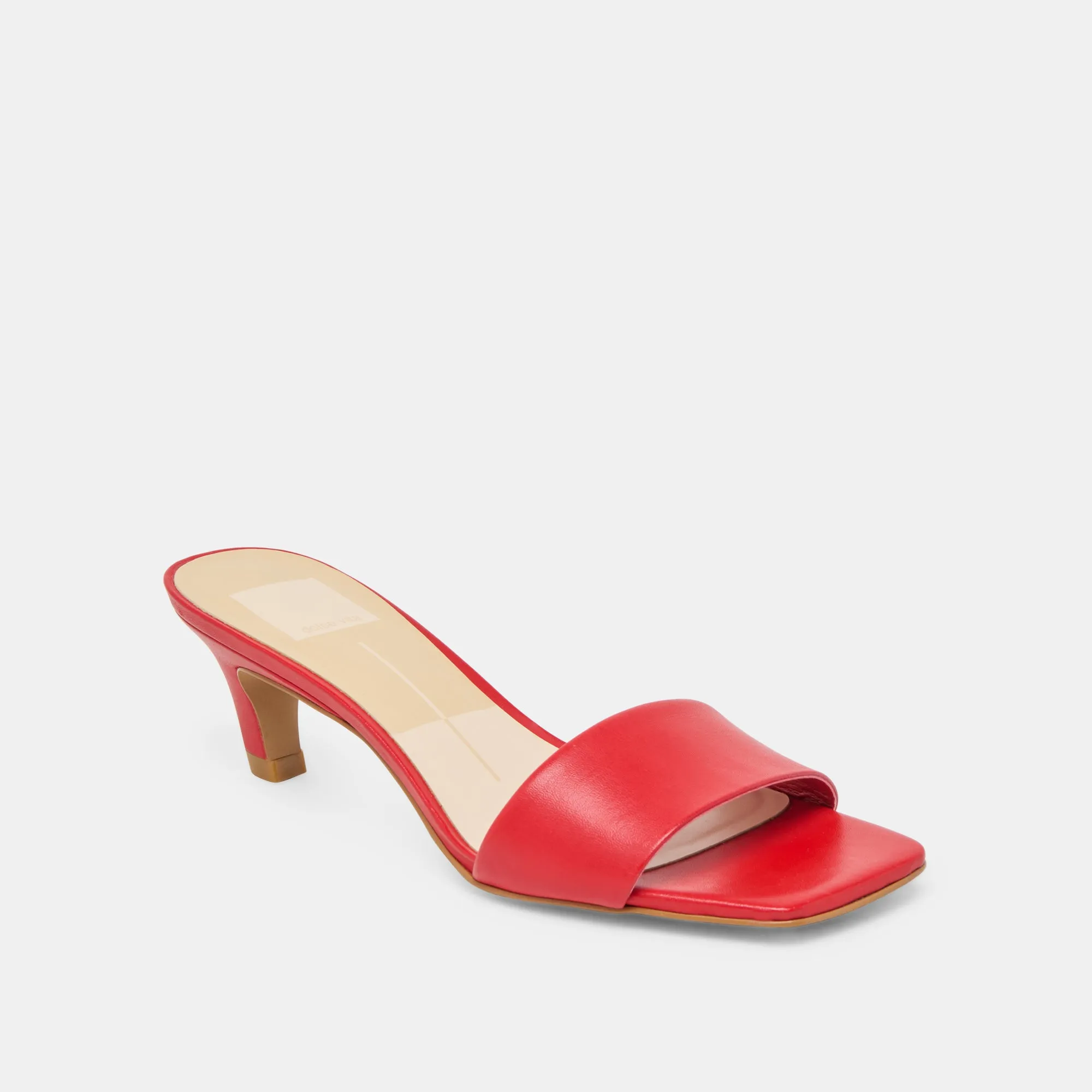 REXA HEELS CHILI LEATHER Highquality