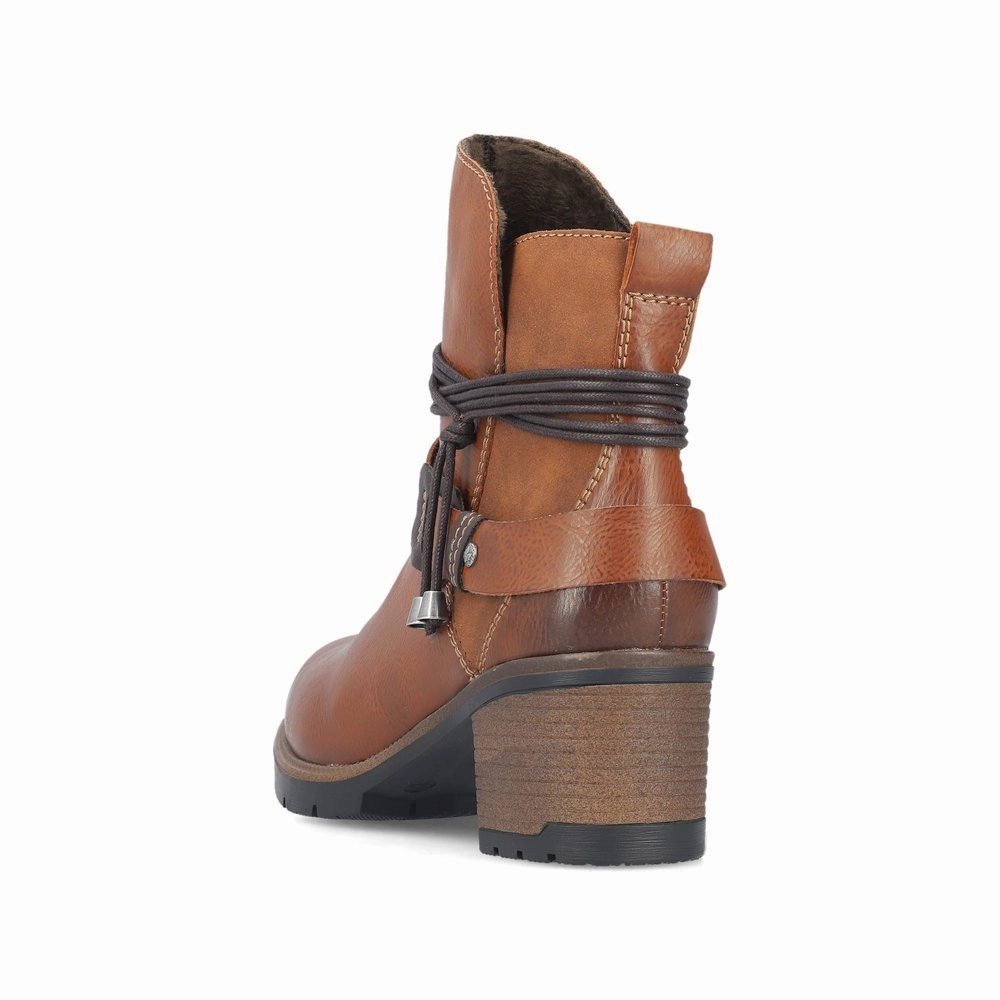 RIEKER WOMENS  77580-24  - MUSKAT Trendy Footwear Cushioned Collar Padding