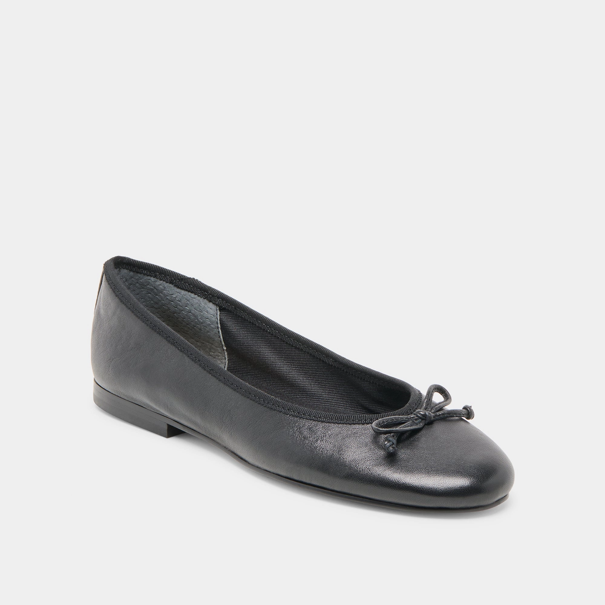Body Spark RITLA BALLET FLATS BLACK LEATHER