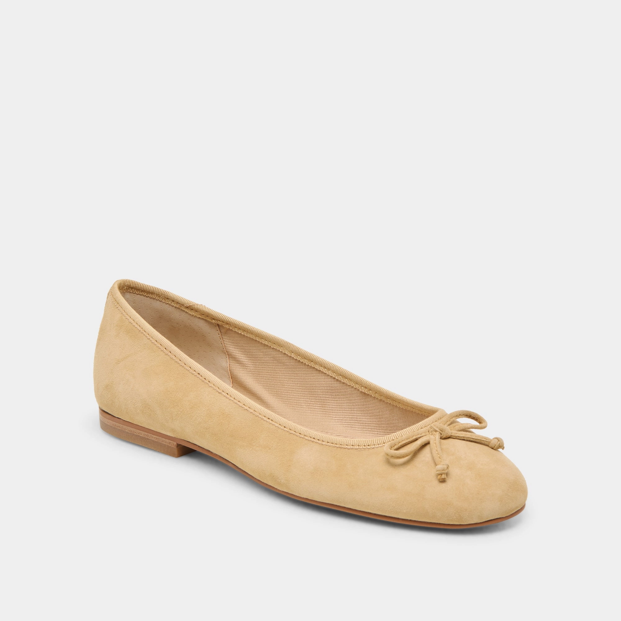Street Edge Glam Mood RITLA BALLET FLATS HONEY SUEDE