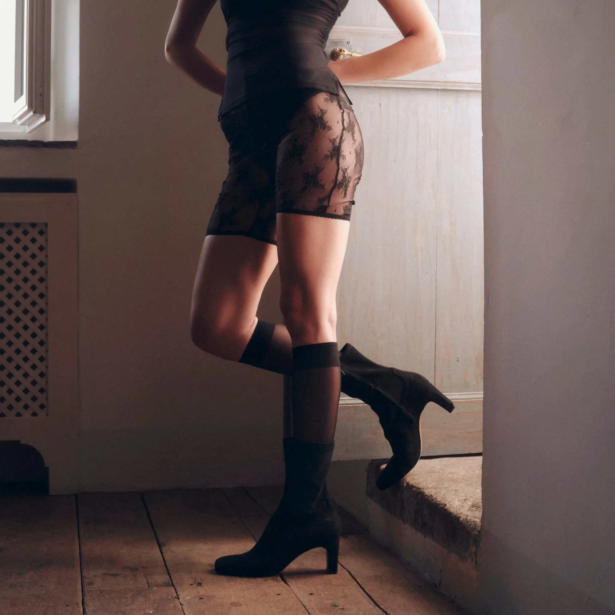 ROAN BOOTS ONYX STELLA SUEDE Low Use