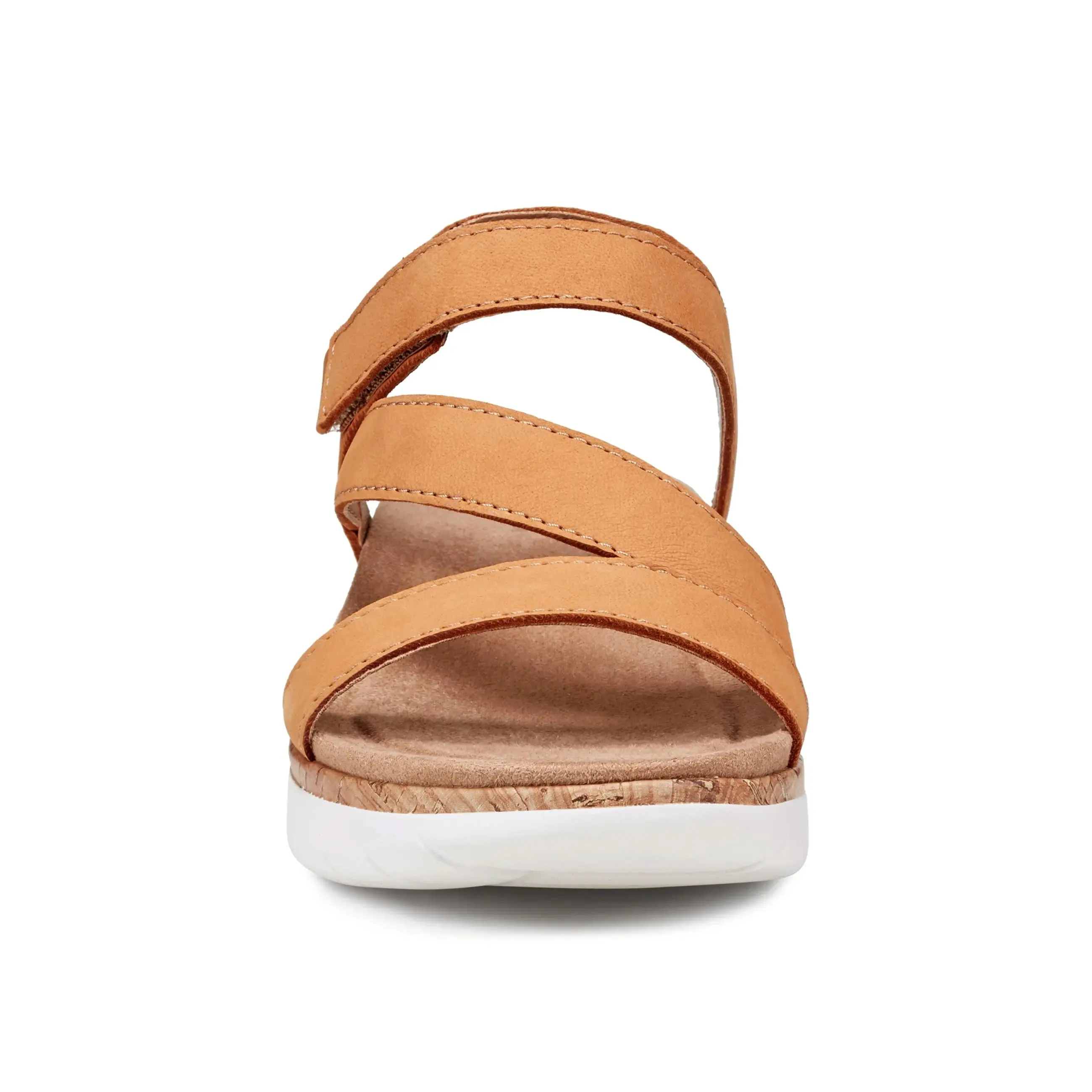 Roni Casual Strappy Flat Sandals Reinforced Heel Counter
