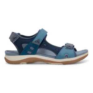 triathletes' endurance Skylar Round Toe Lightweight Casual Flat Sandals