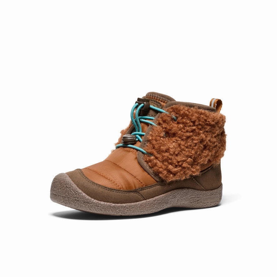Big Kids' Howser II Waterproof Chukka  |  Roasted Pecan/Dark Earth Walk Easy