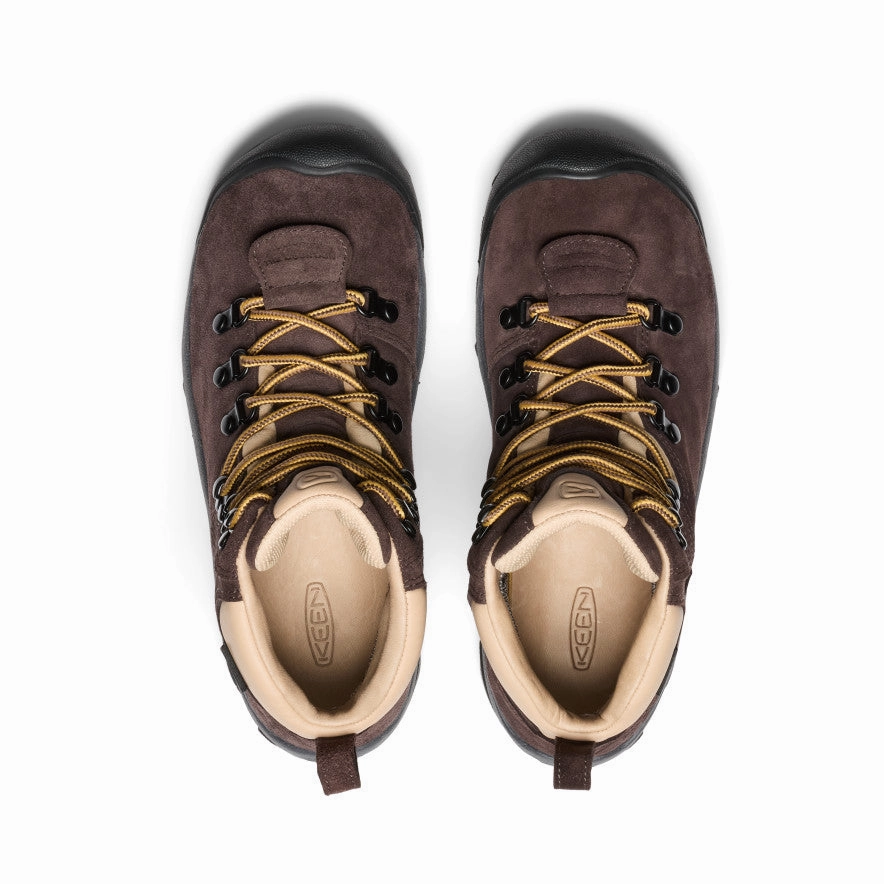 Women's Pyrenees Waterproof Hiking Boot x Mountain Research  |  Mountain Research Brown Comfort Lining Trail Exploration