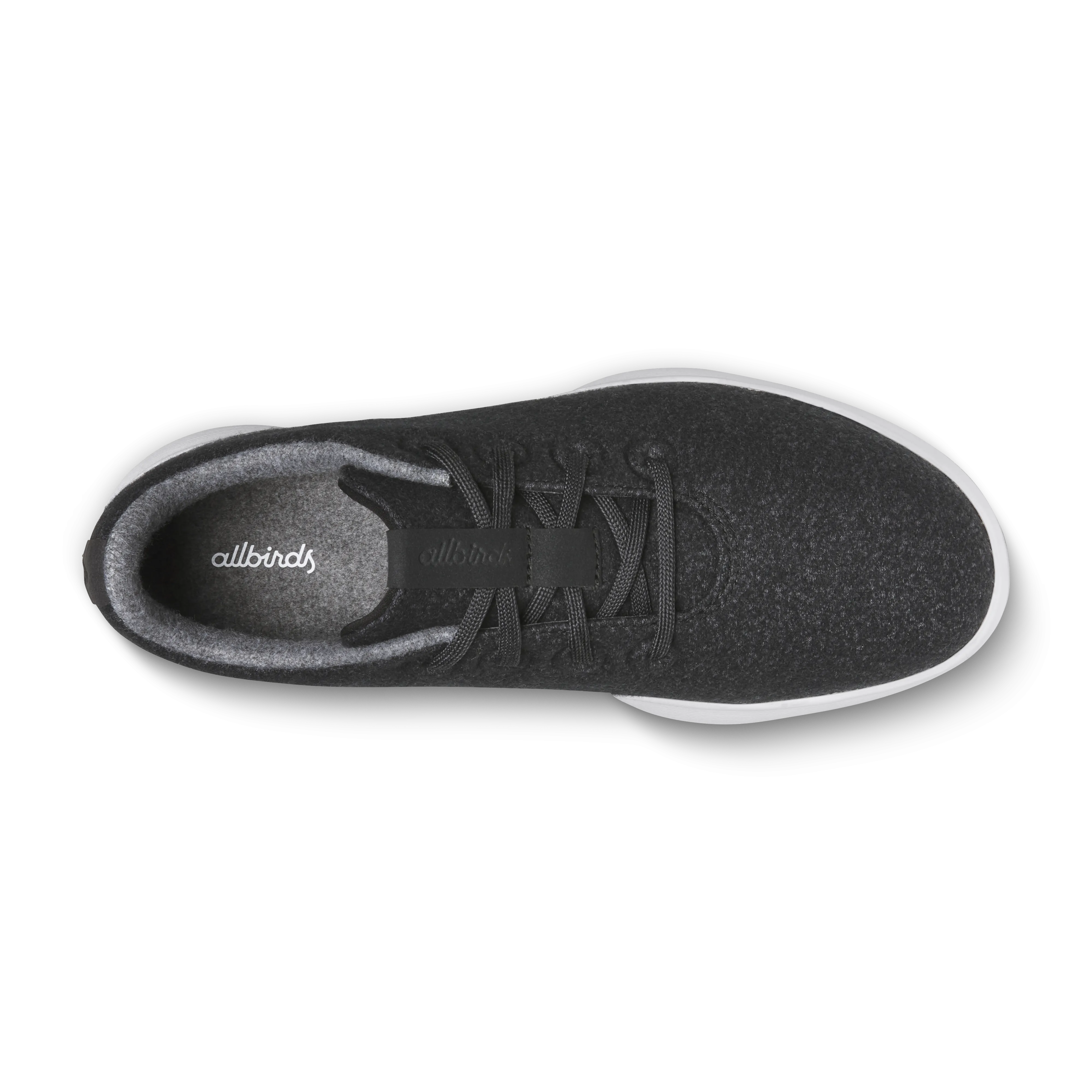 Men's Wool Runner NZ - Natural Black (Blizzard Sole) Gel Infused Cushioning