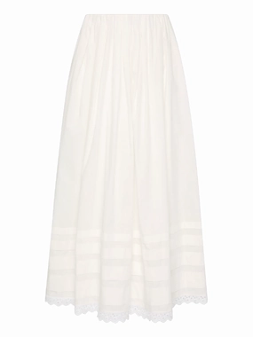 Ruth Skirt in White Boutique Exclusive