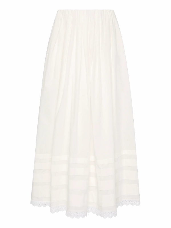 Ruth Skirt in White Boutique Exclusive