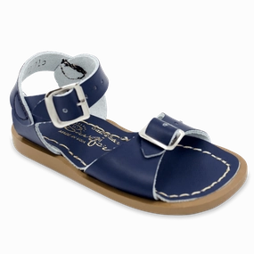 Retro-inspired support Excellent Salt Water by Hoy Kids Shoes Sun-San - Surfer Sandal in Navy