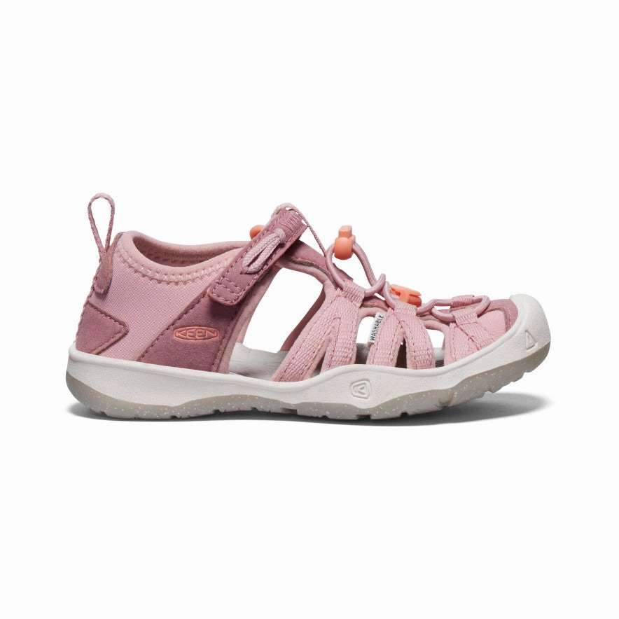 Stay Casual Little Kids' Moxie Sandal  |  Nostalgia Rose/Papaya Punch