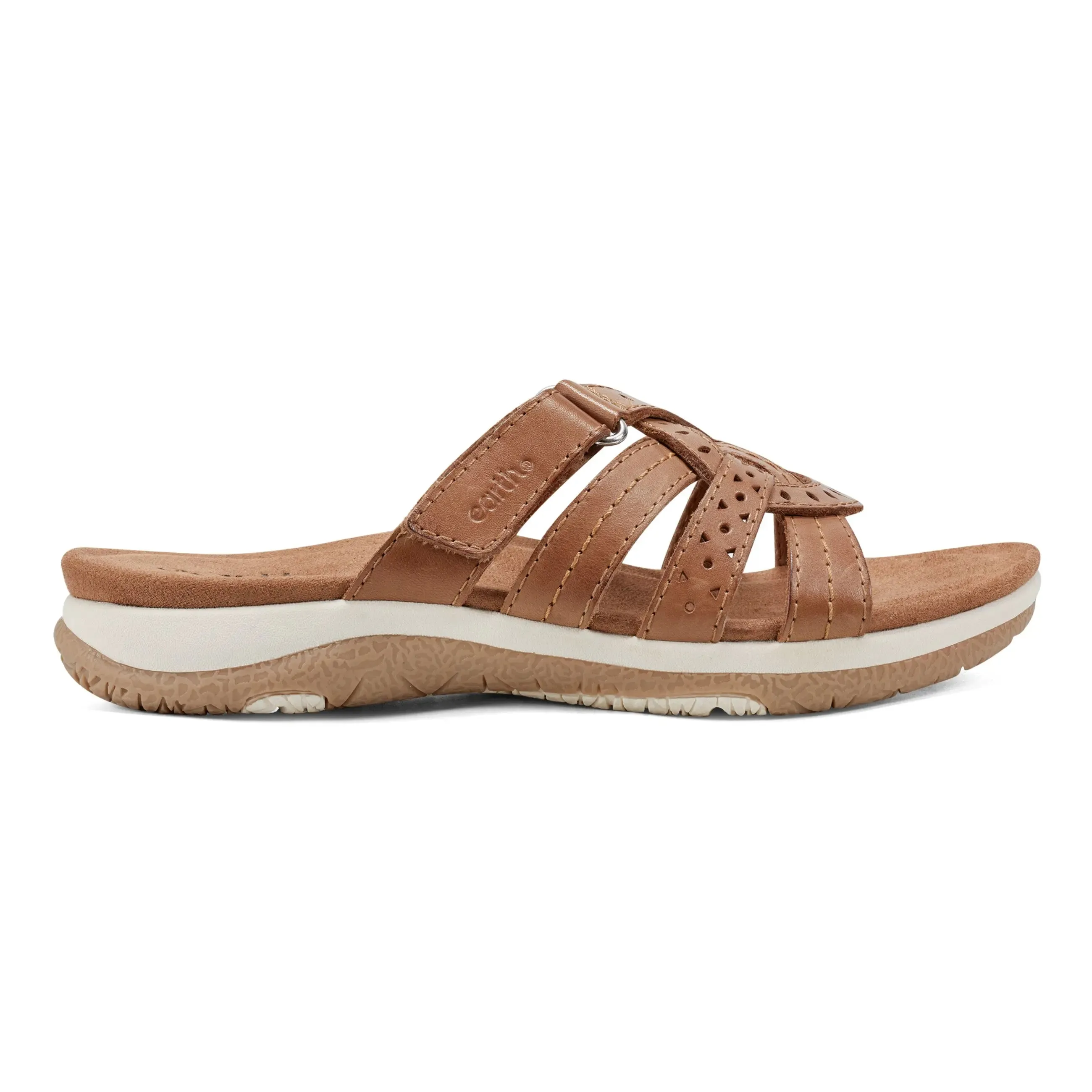 All-Weather Comfort Sassoni Strappy Casual Slip-On Flat Sandals