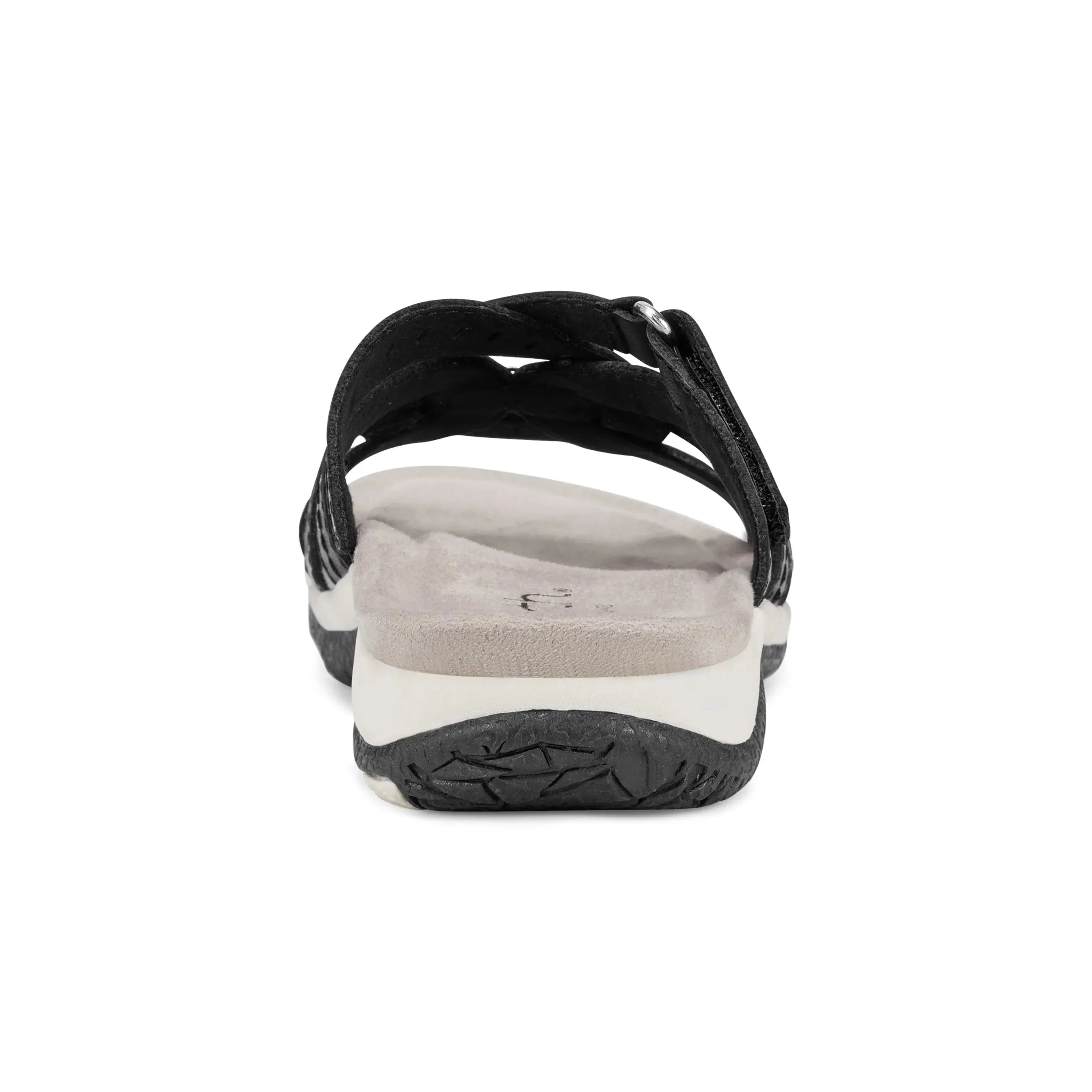 Sassoni Strappy Casual Slip-On Flat Sandals Barefoot Feel Design