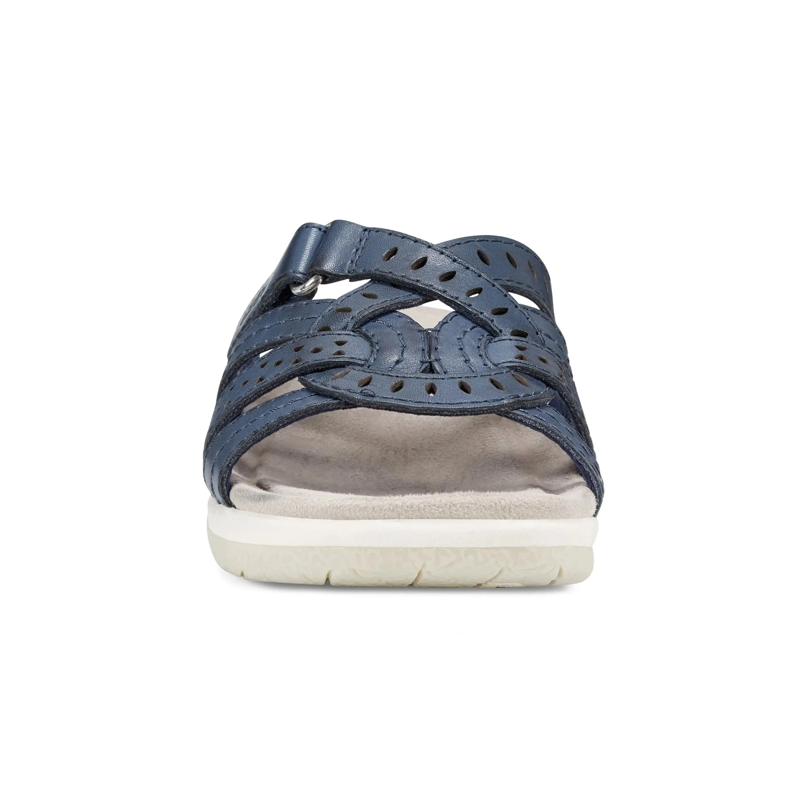 Sassoni Strappy Casual Slip-On Flat Sandals athletic chic Cozy Fit