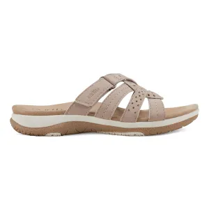 Beginner Convenient Sassoni Strappy Casual Slip-On Flat Sandals