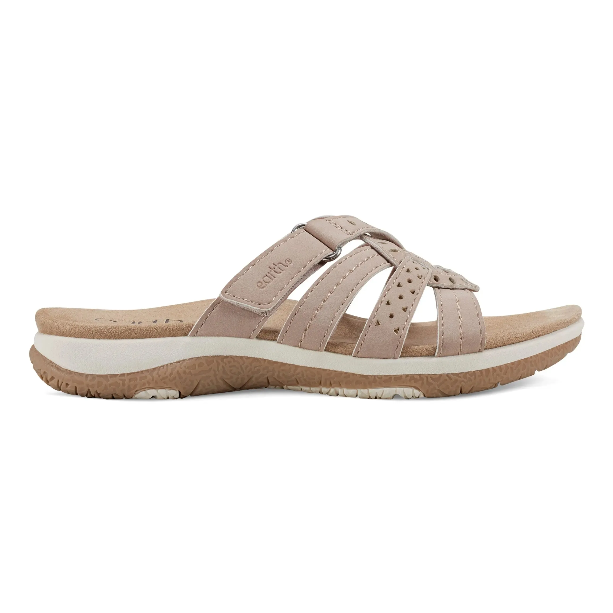 Beginner Convenient Sassoni Strappy Casual Slip-On Flat Sandals