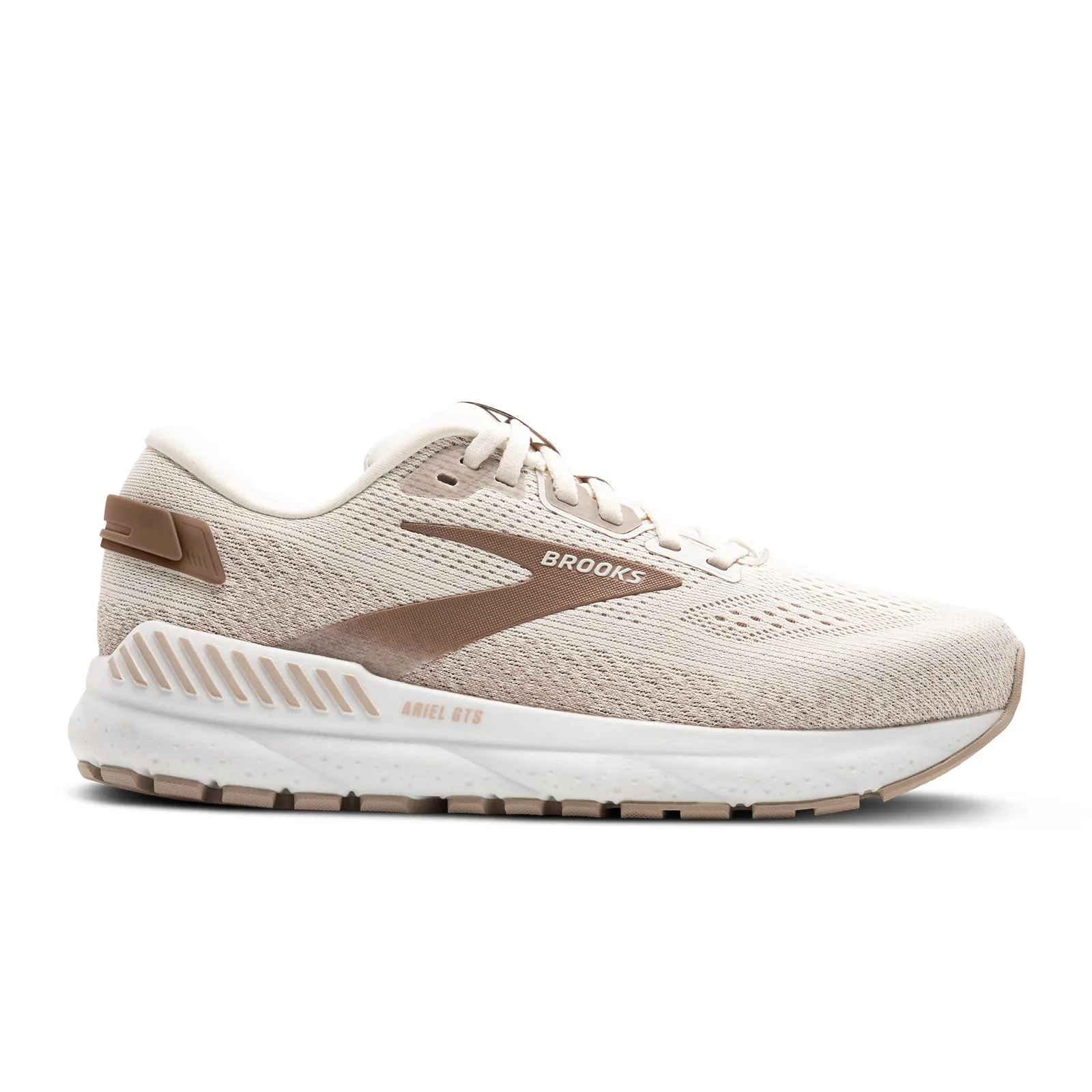 Brooks Ariel GTS 24 Running Shoe (Women) - Coconut/Chateau/Portabella Perfect For Hiking Rugged Built Rural Traveler