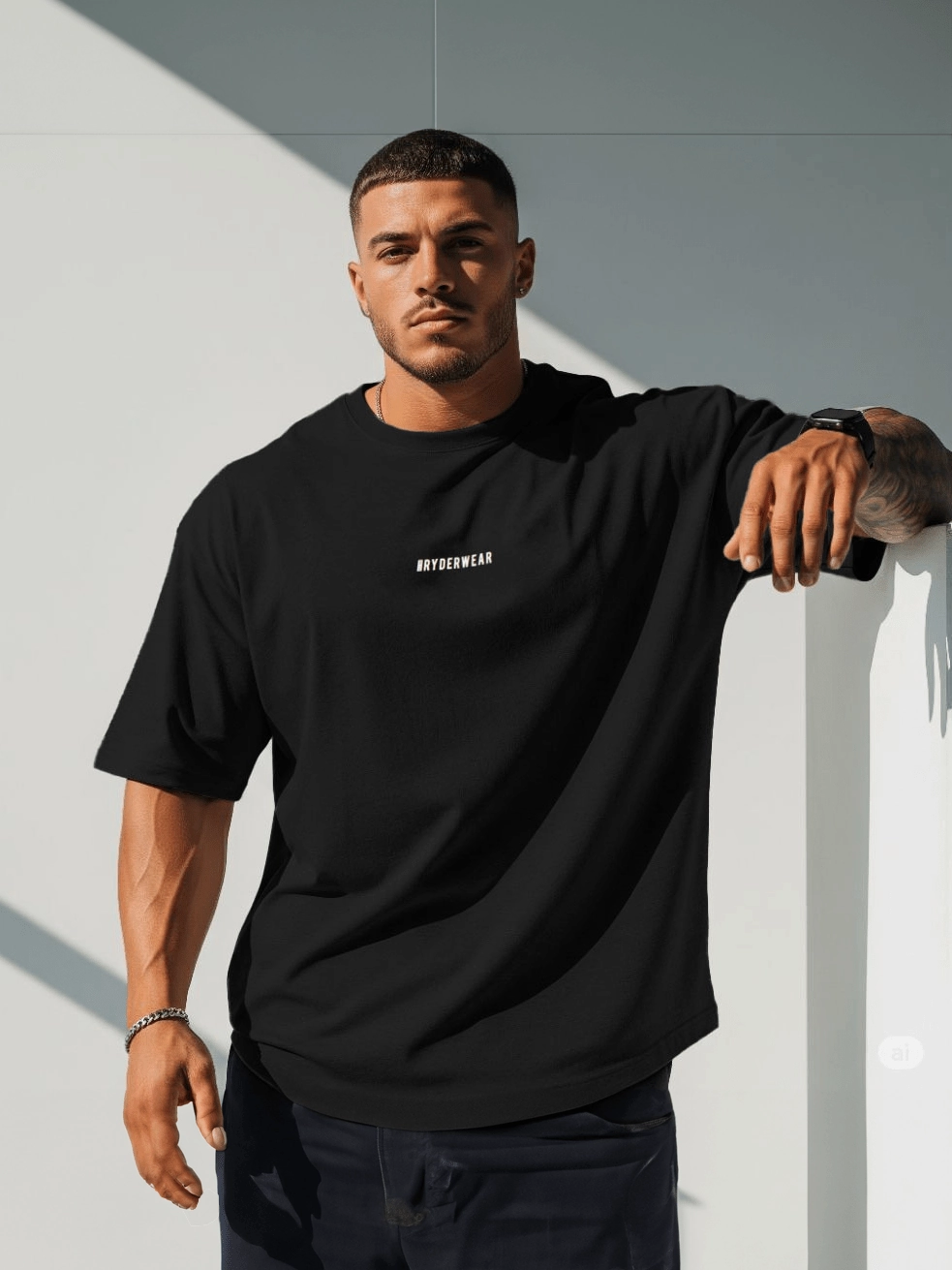 Soft Motion Faith Core Pursuit Oversized T-Shirt - Black Stonewash