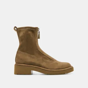 SHANTE BOOTS DK OLIVE STELLA SUEDE Fitness Trail Modern Routine