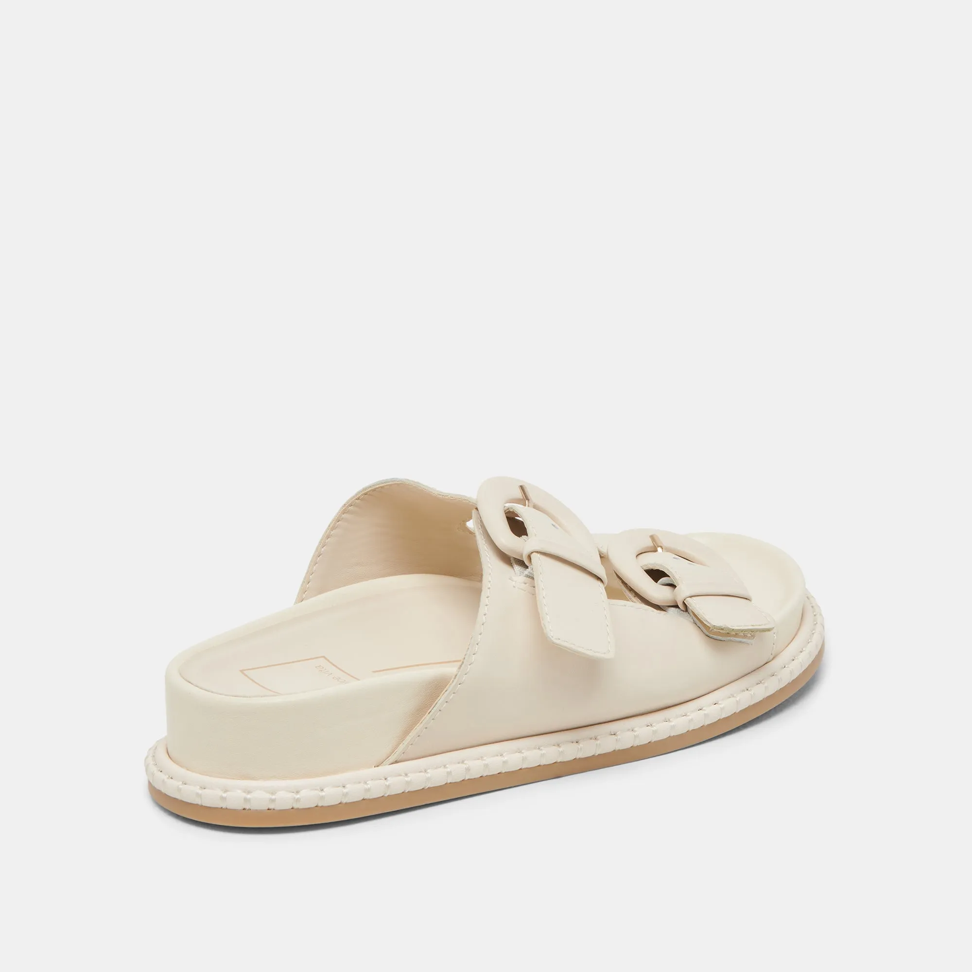 SHAUNY SANDALS BONE LEATHER Reputable