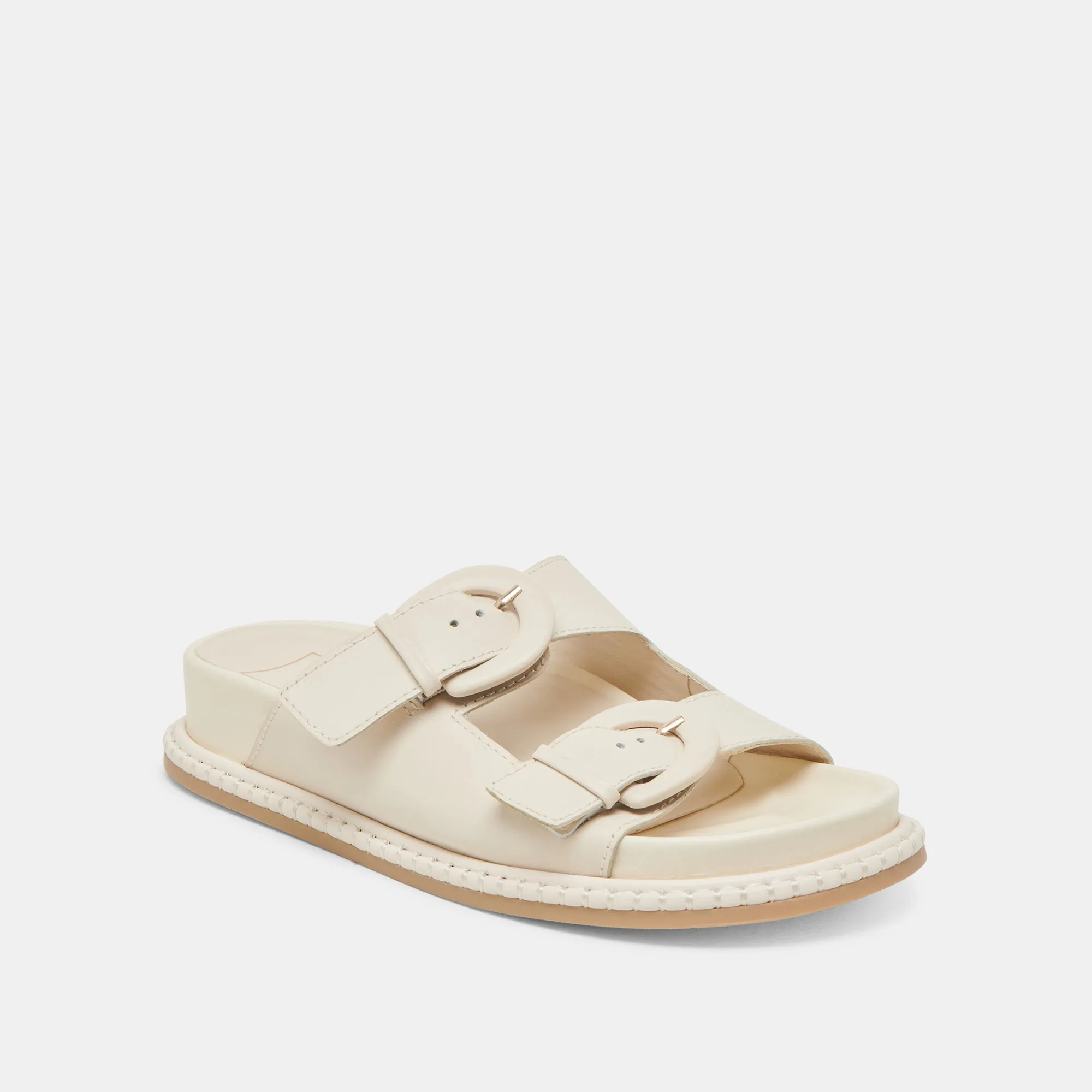 SHAUNY SANDALS BONE LEATHER non - slip user