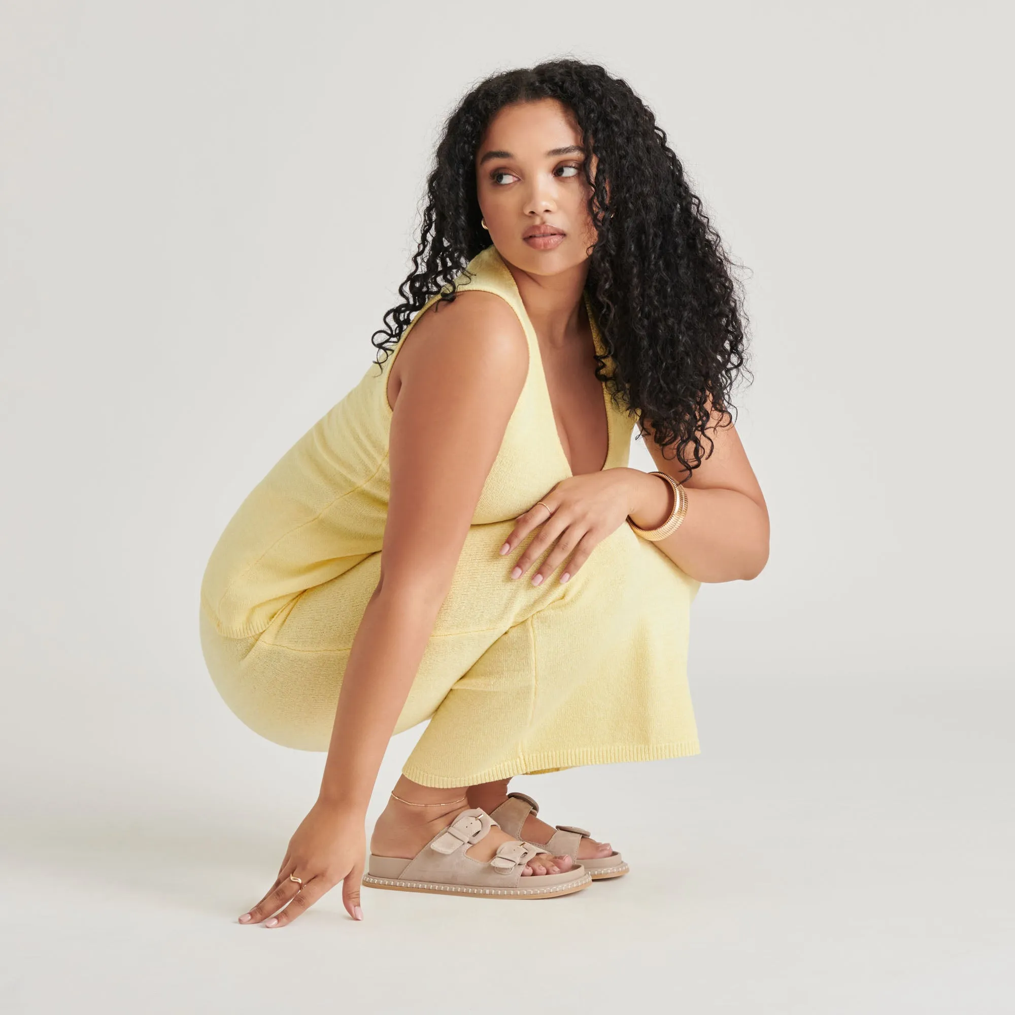 SHAUNY SANDALS DK TAUPE SUEDE waterproof - breathable membrane