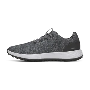 Rollbar Stability System Men's Wool Runner NZ Waterproof - Dark Grey (Light Grey Sole)