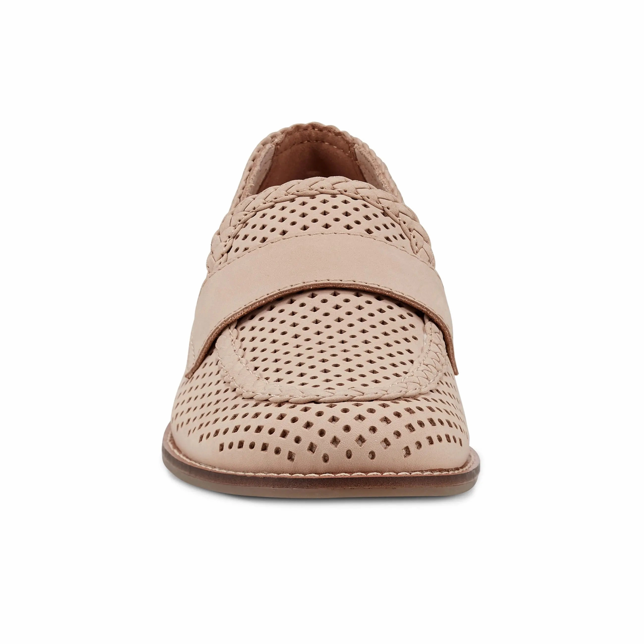 Evvie Casual Slip-On Perforated Loafers Charity Step Seamless