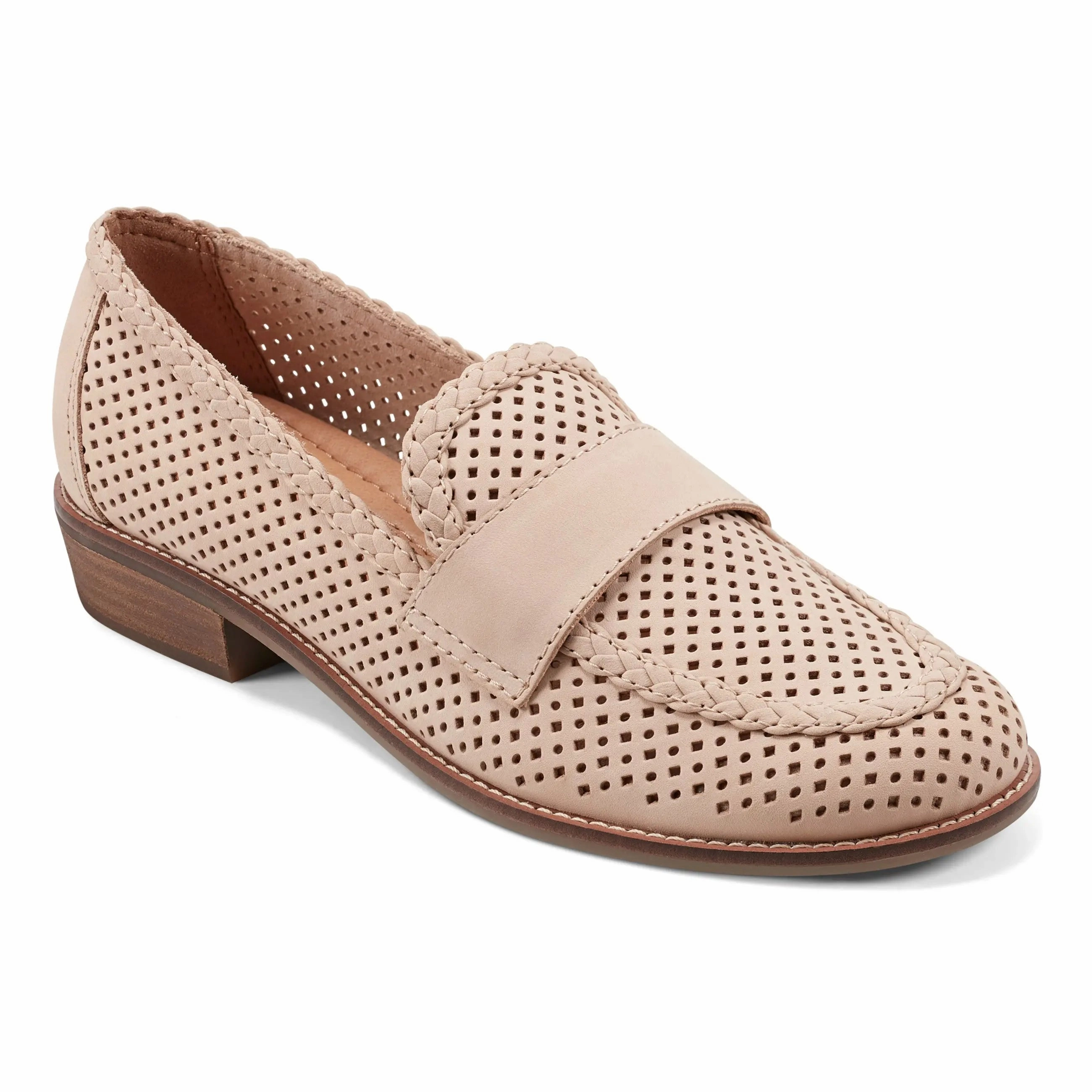 Evvie Casual Slip-On Perforated Loafers Stylish Design