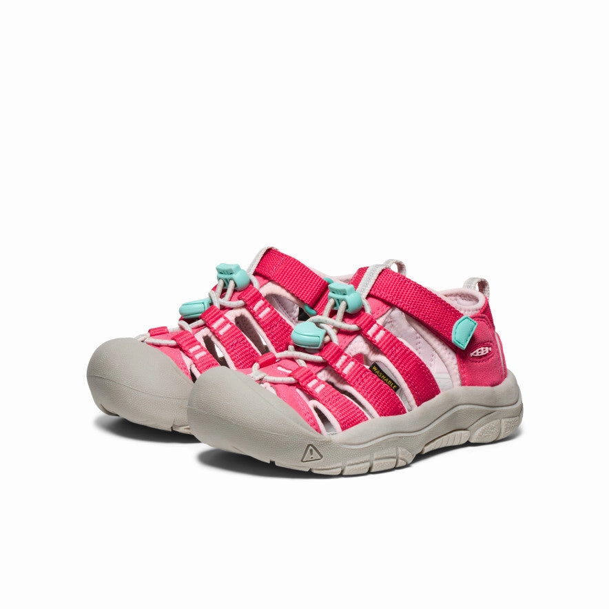 Chic Vacation Footwear Dressy Wear Little Kids' Newport H2  |  Raspberry/Giggle Pink